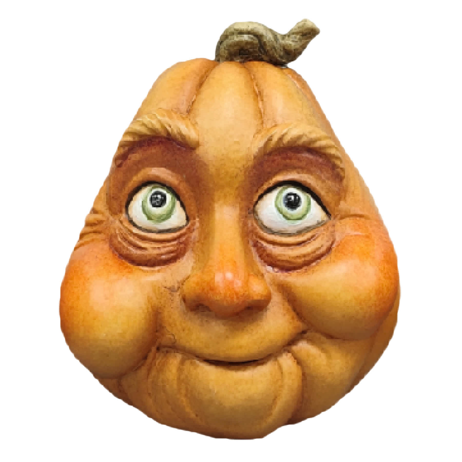 Grim Gardens Emoji Pumpkin, 4"