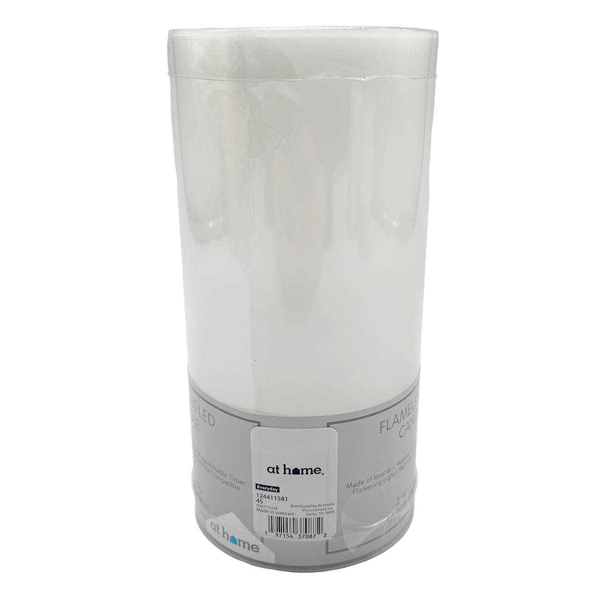 3x6 White Pillar Candle
