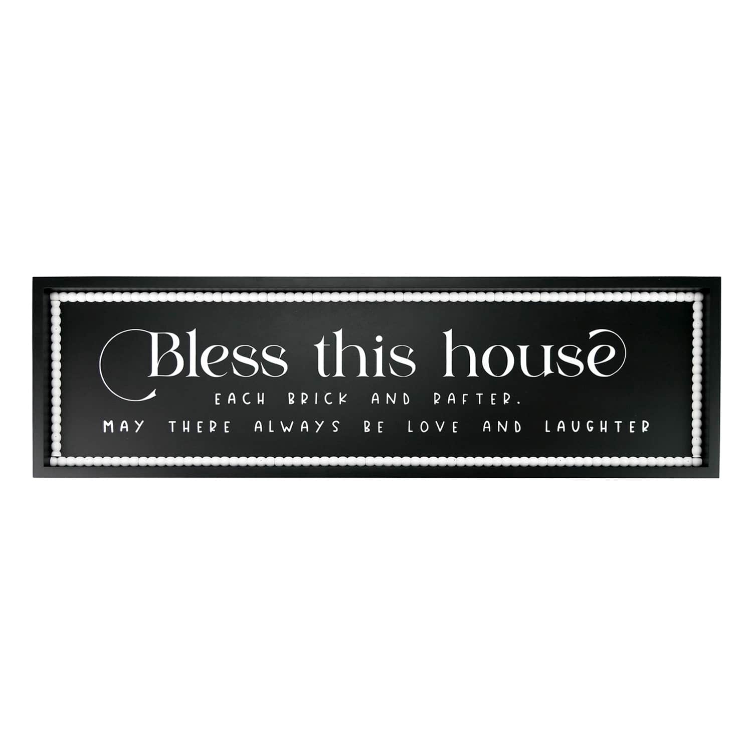 Bless This House Wall Sign, 28x8