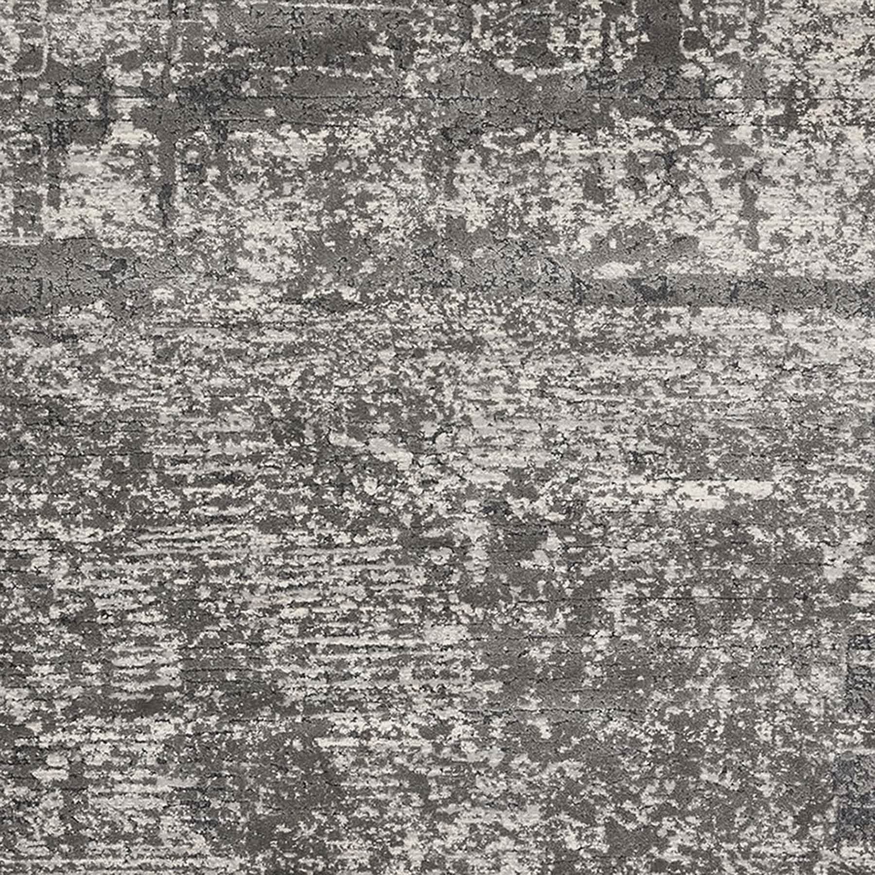 (B528) Holden Abstract Grey Area Rug, 5x7