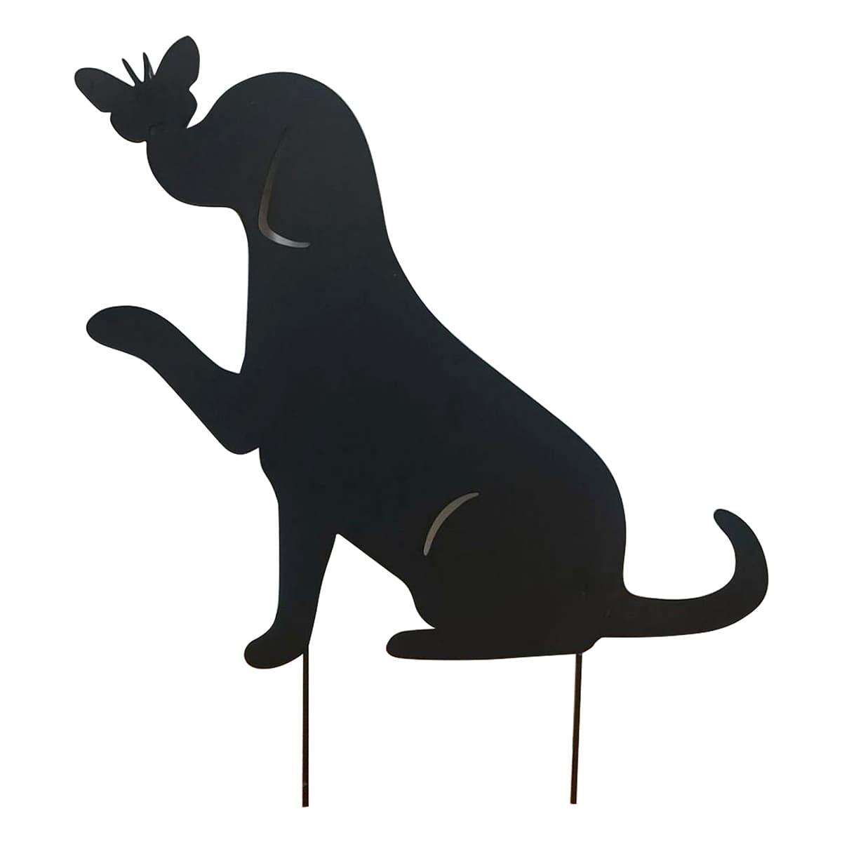 Silhouettes Yard Stake, Dog