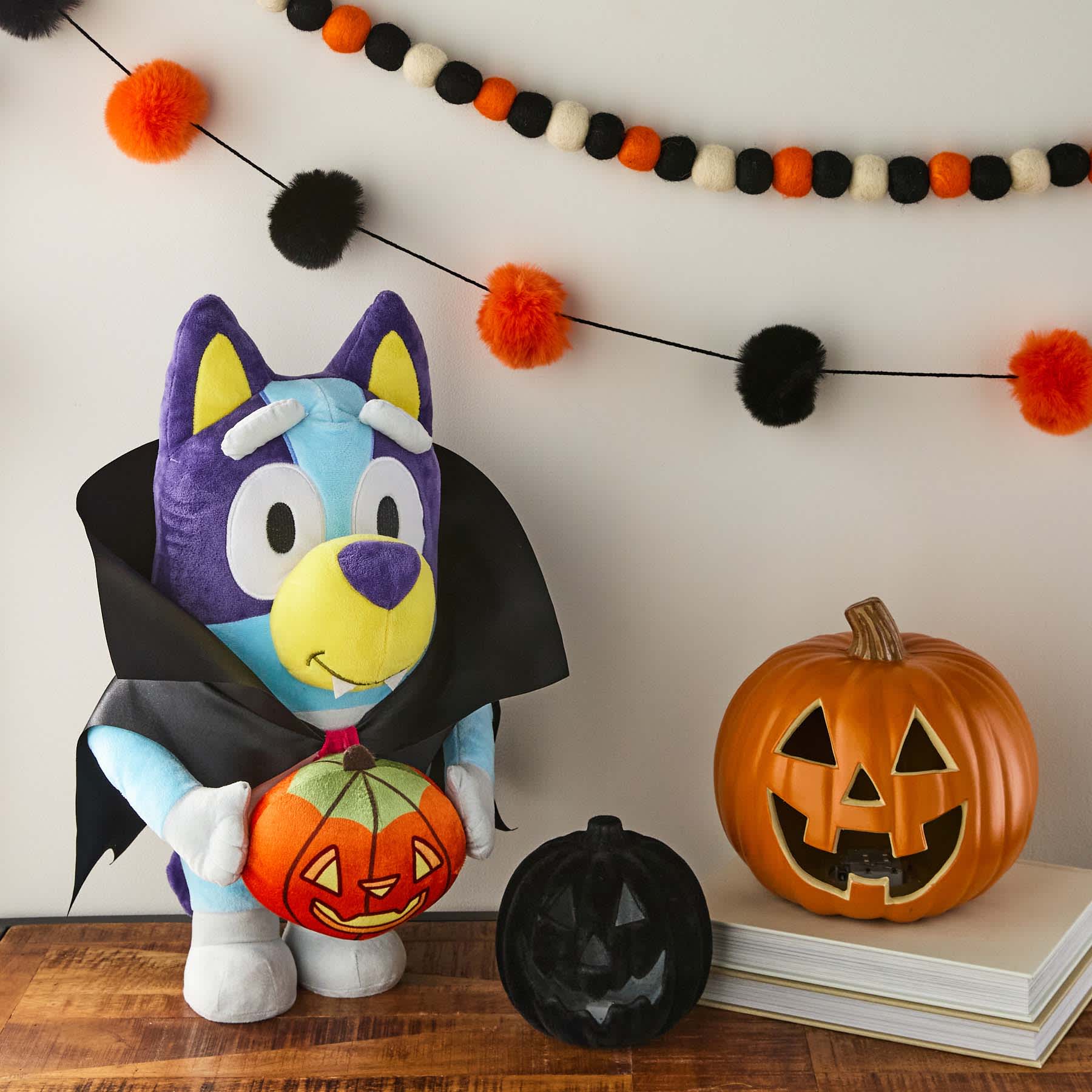 Bluey in Vampire Costume Halloween Greeter