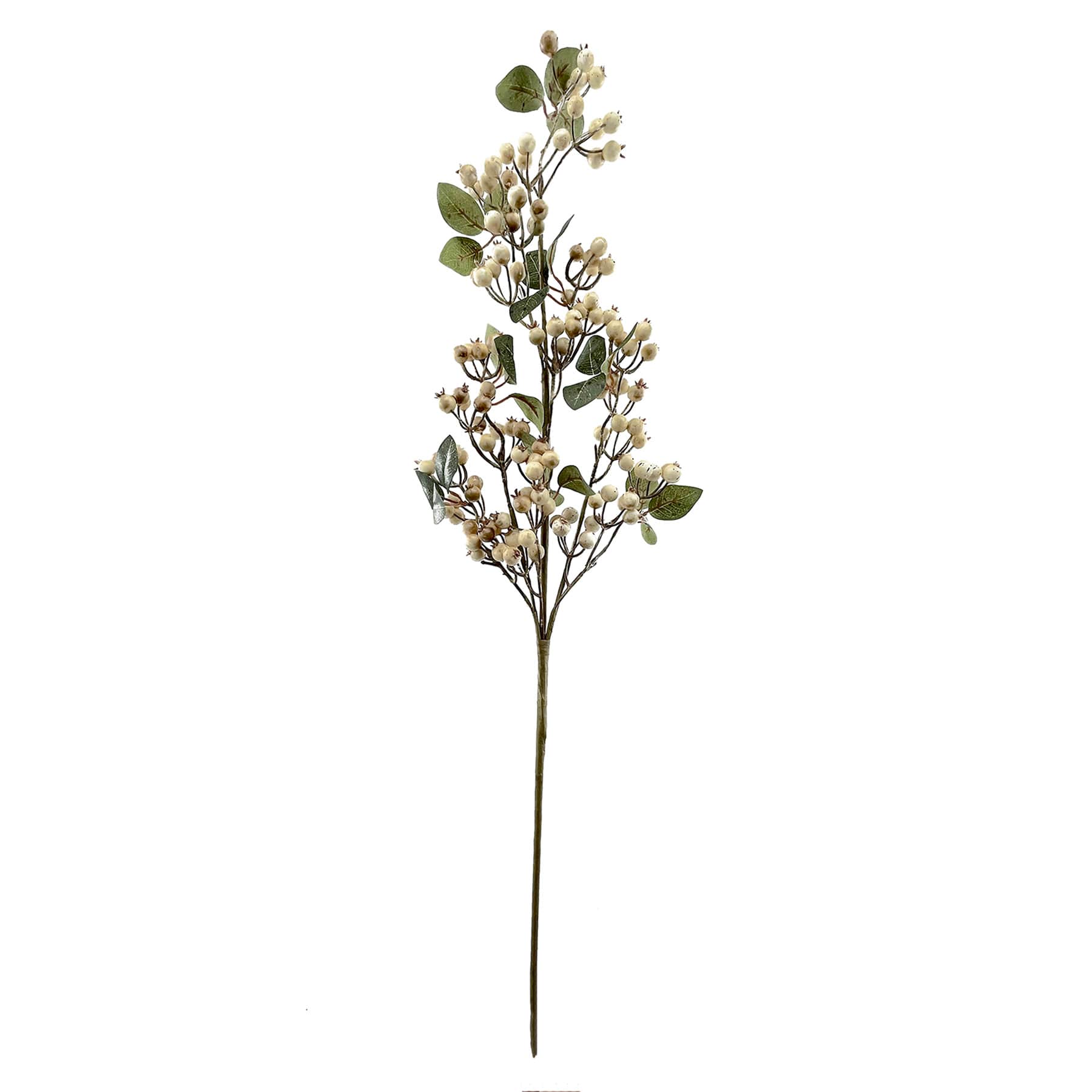 Cream Berries Stem, 33"