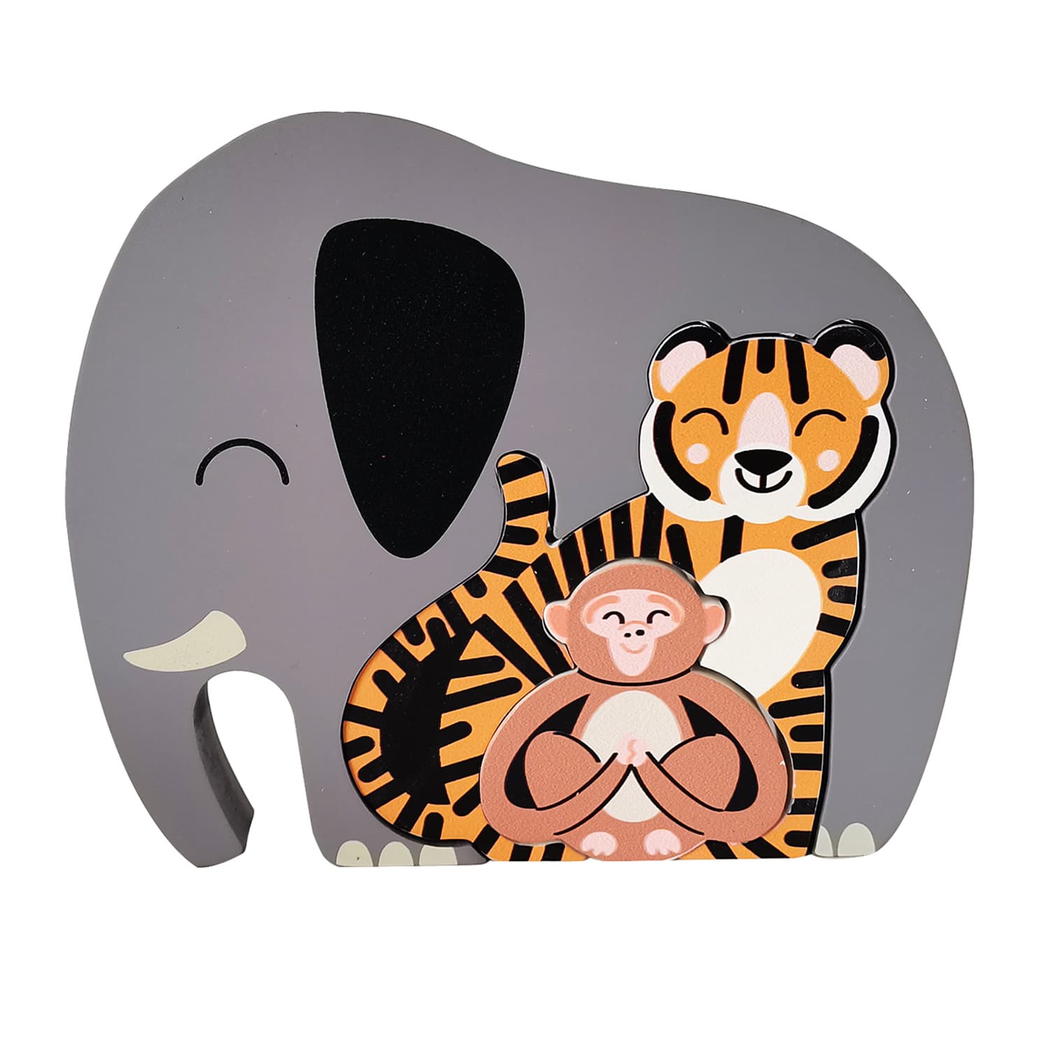 Tiny Dreamers Animal Puzzle, 8x7