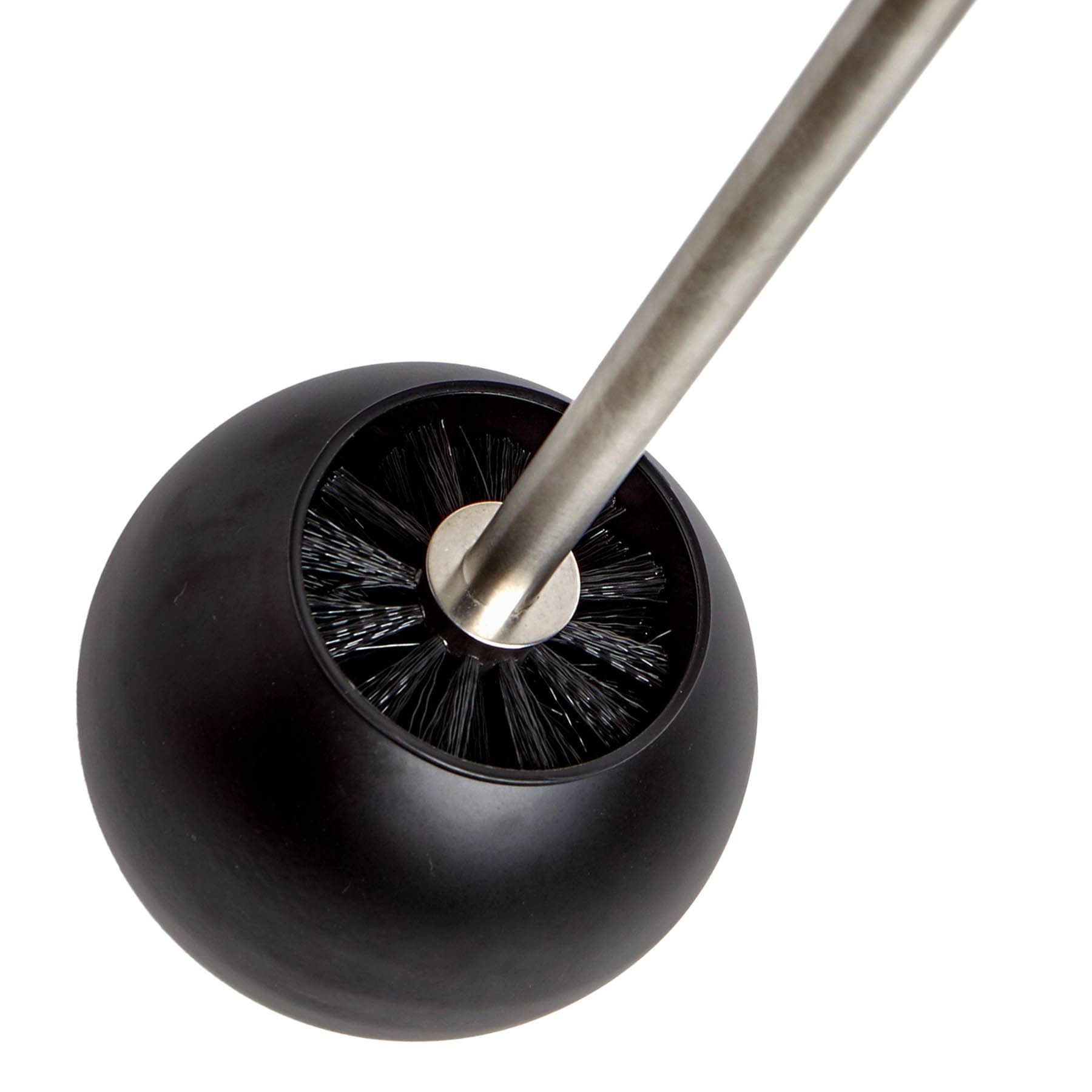 Globe Matte Black Toilet Bowl Brush, 14"