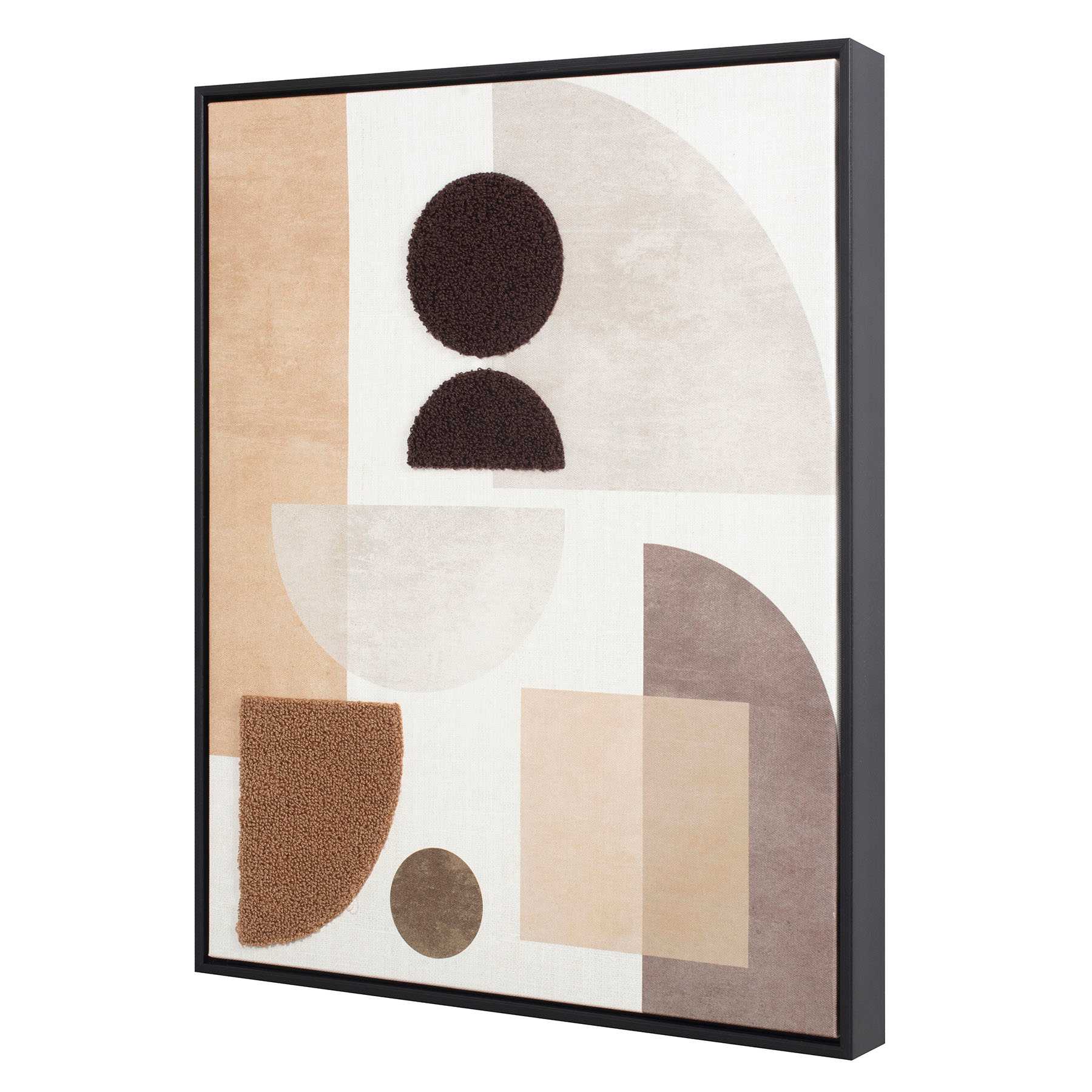 Crosby St. Framed Abstract Canvas Wall Art, 16x20