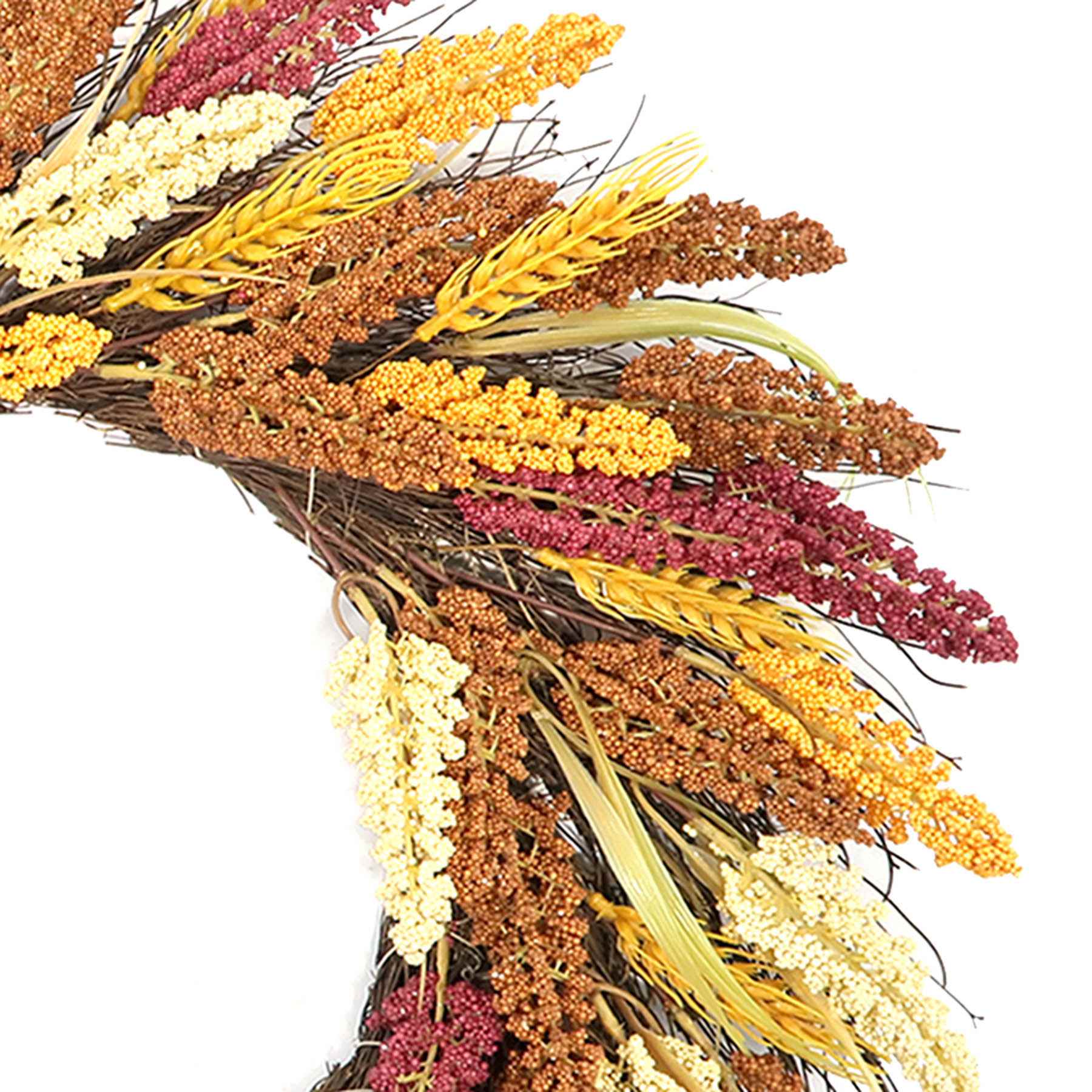 Natural Twig Fall Wreath, 24"