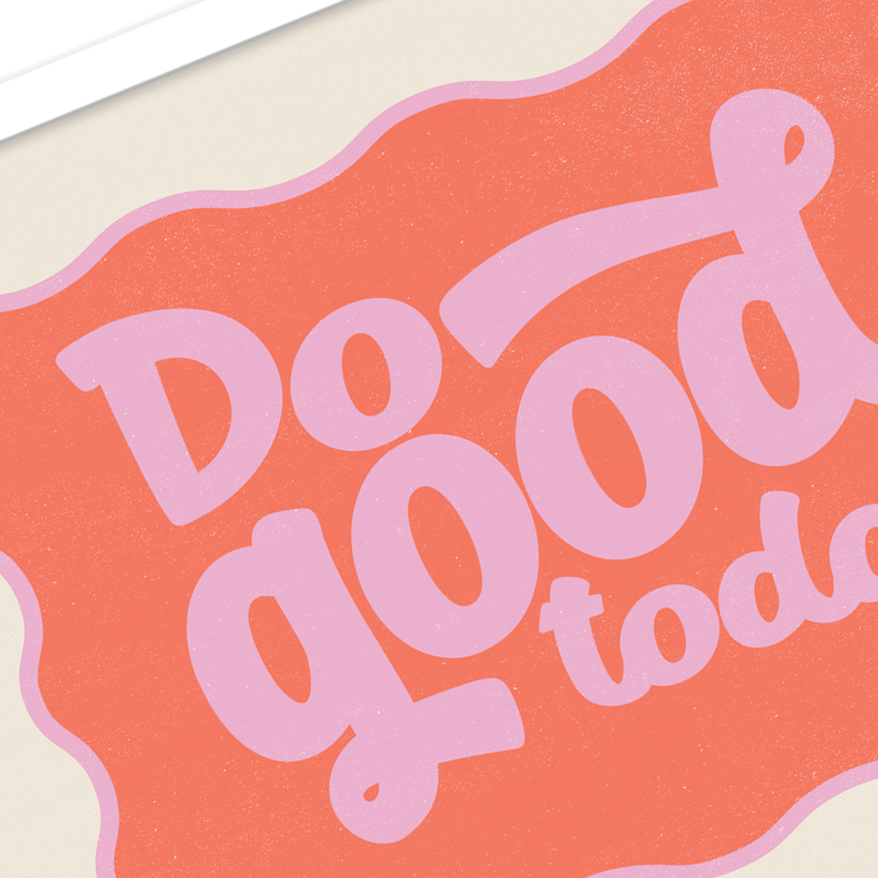 Framed Do Good Today Wall Art, 13x17