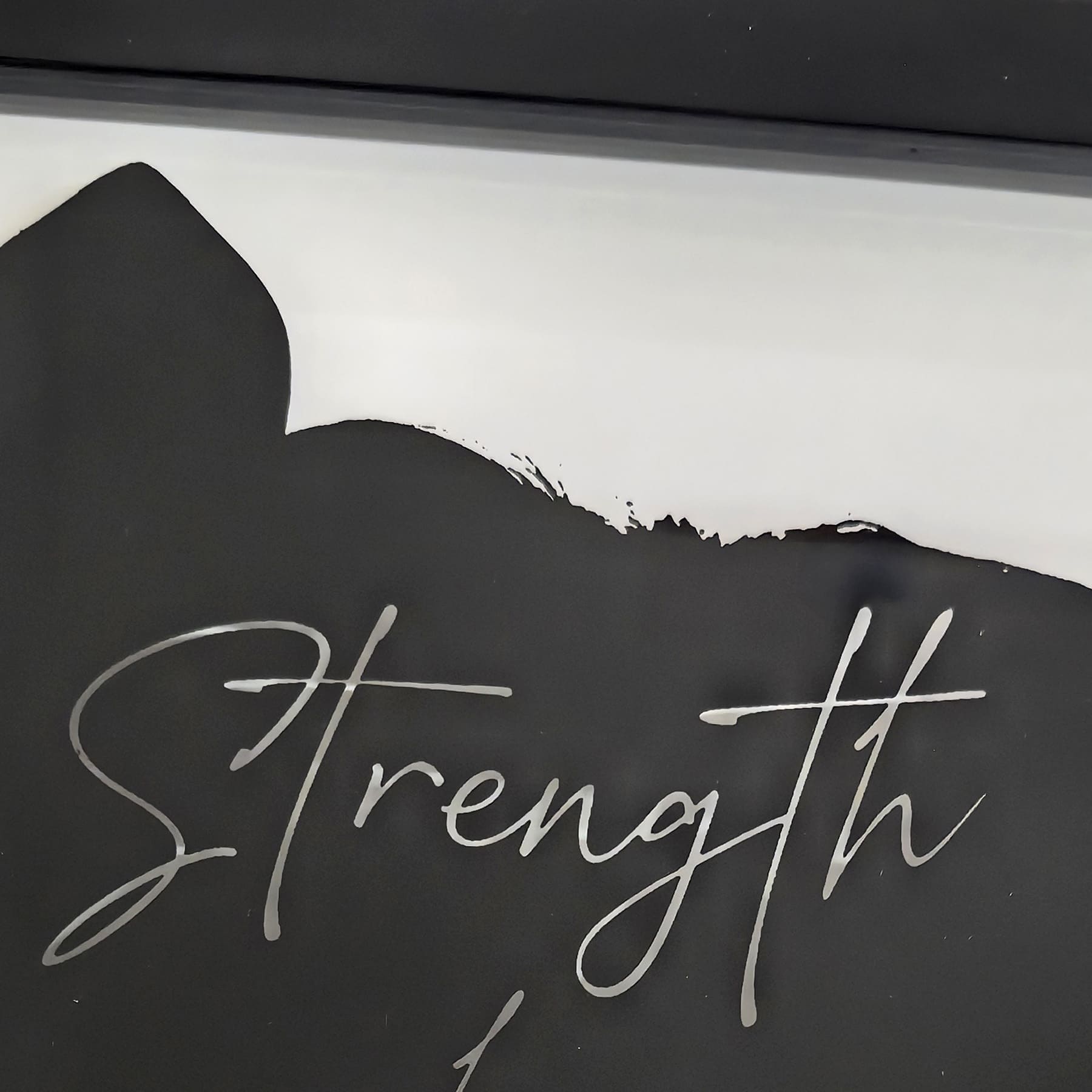 Strength Lives Within You Wall Art, 13"