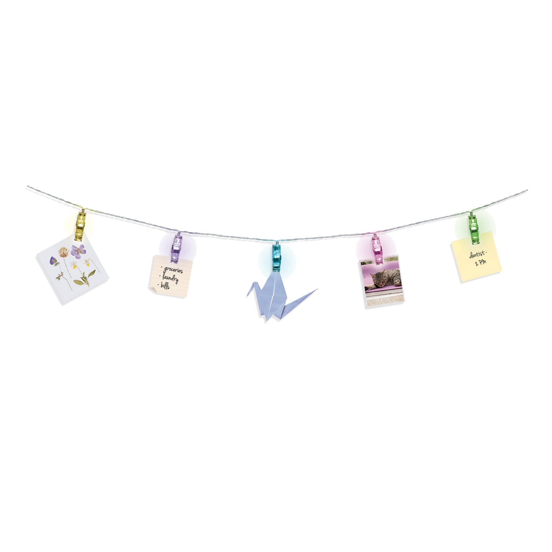 Color Changing LED Clip Light String Light
