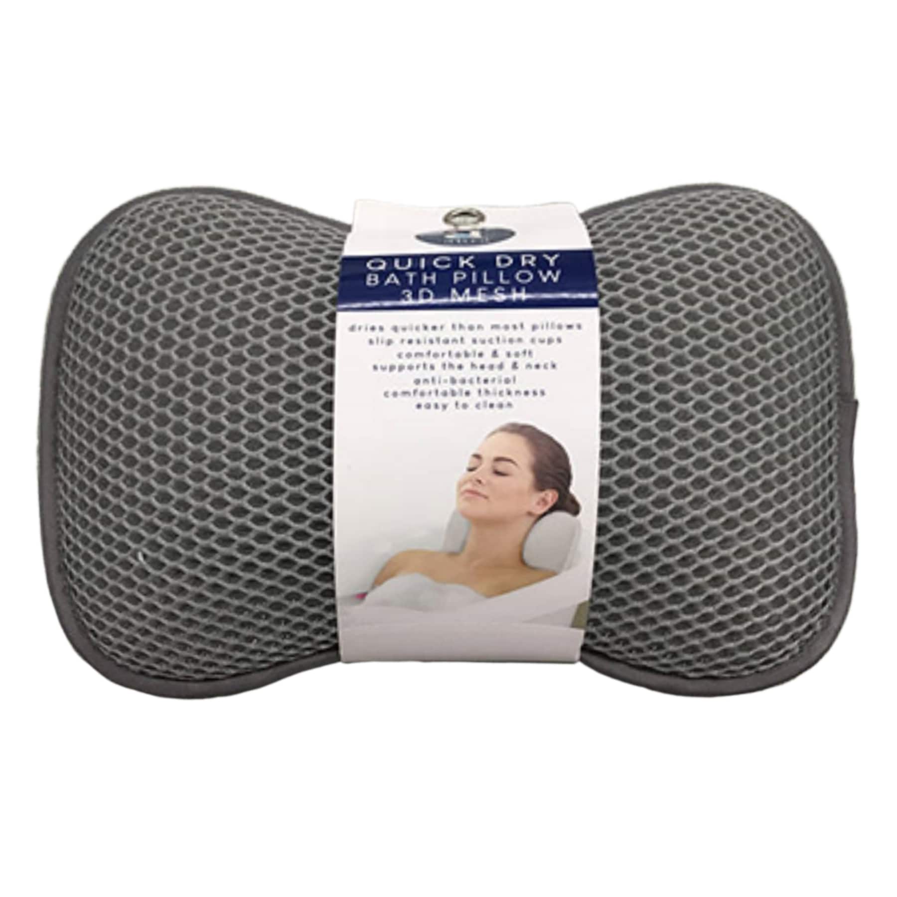 Grey 3D Mesh Spa Pillow, 8x11