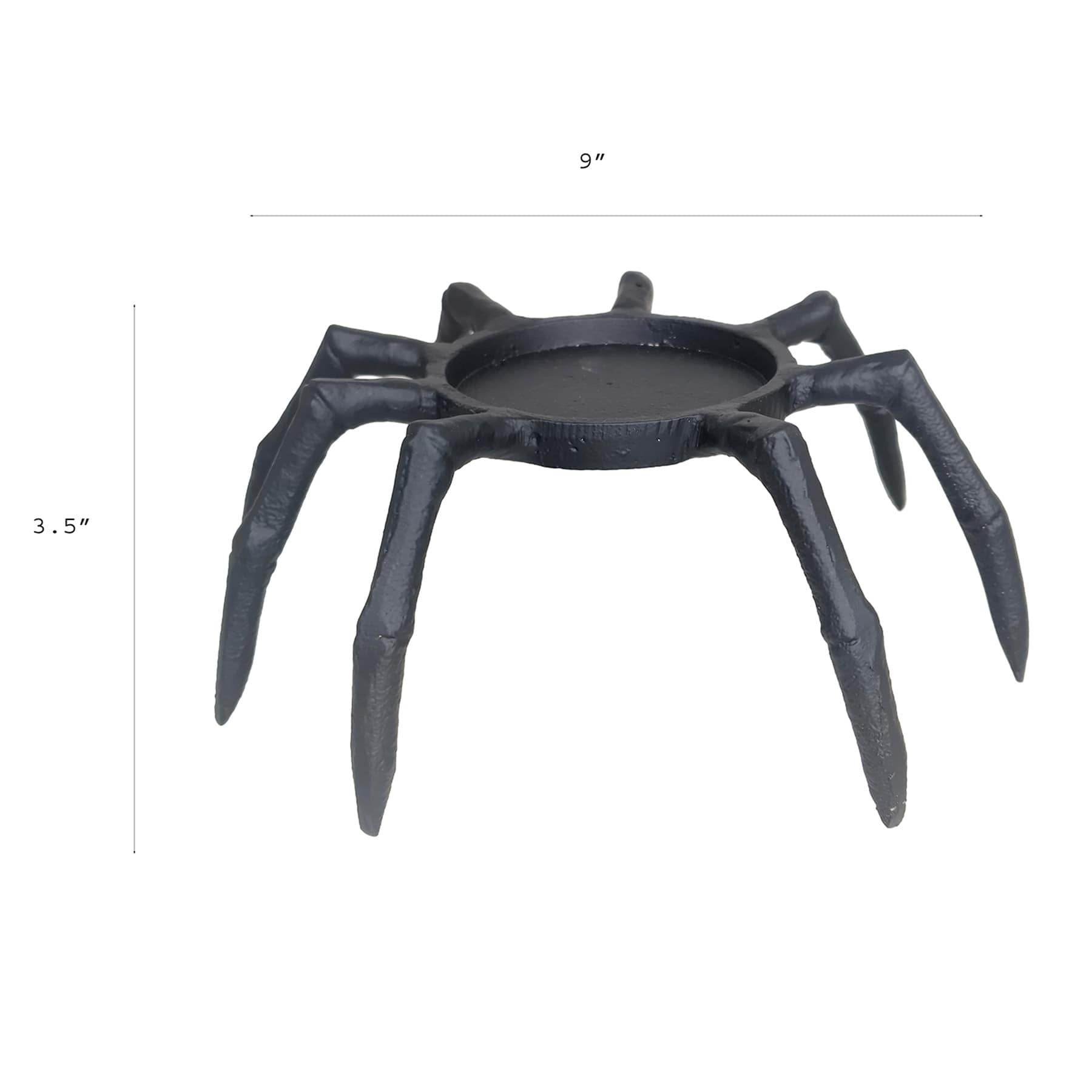 Spellbound Black Casted Spider, 9