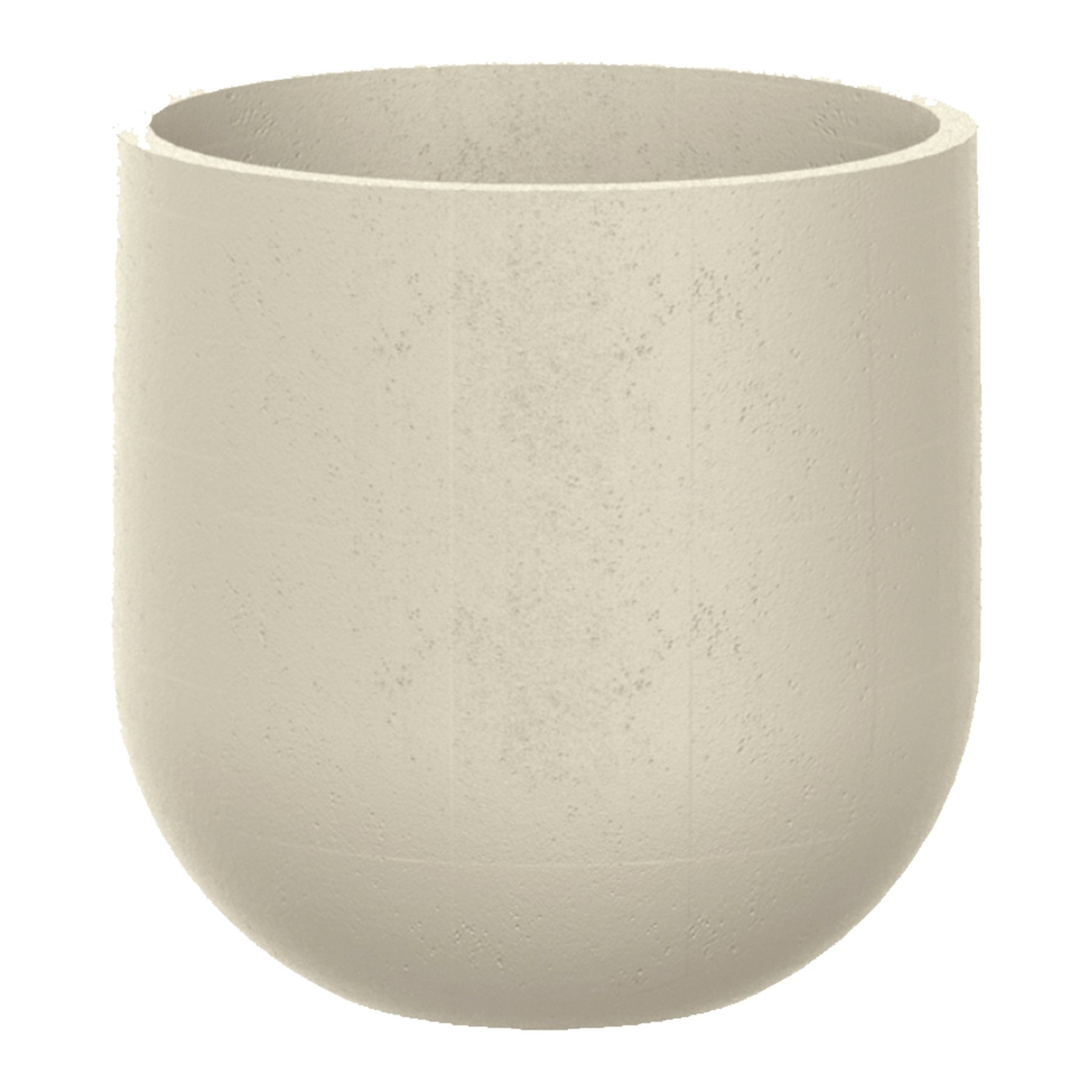 Japi Sandstone Rustic Cask Outdoor Planter, Large