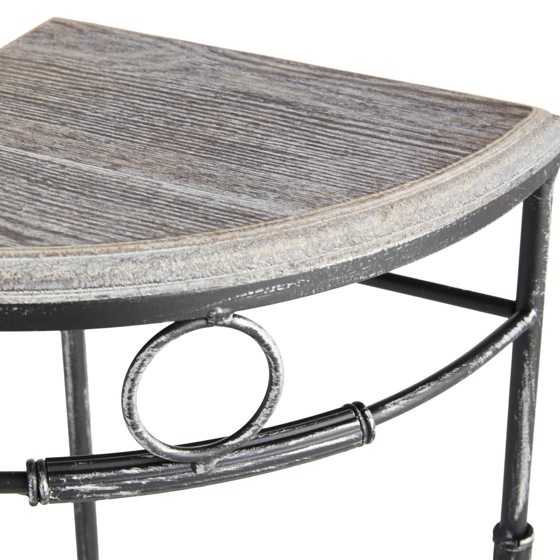 Metal & Wood Plant Stand, Small