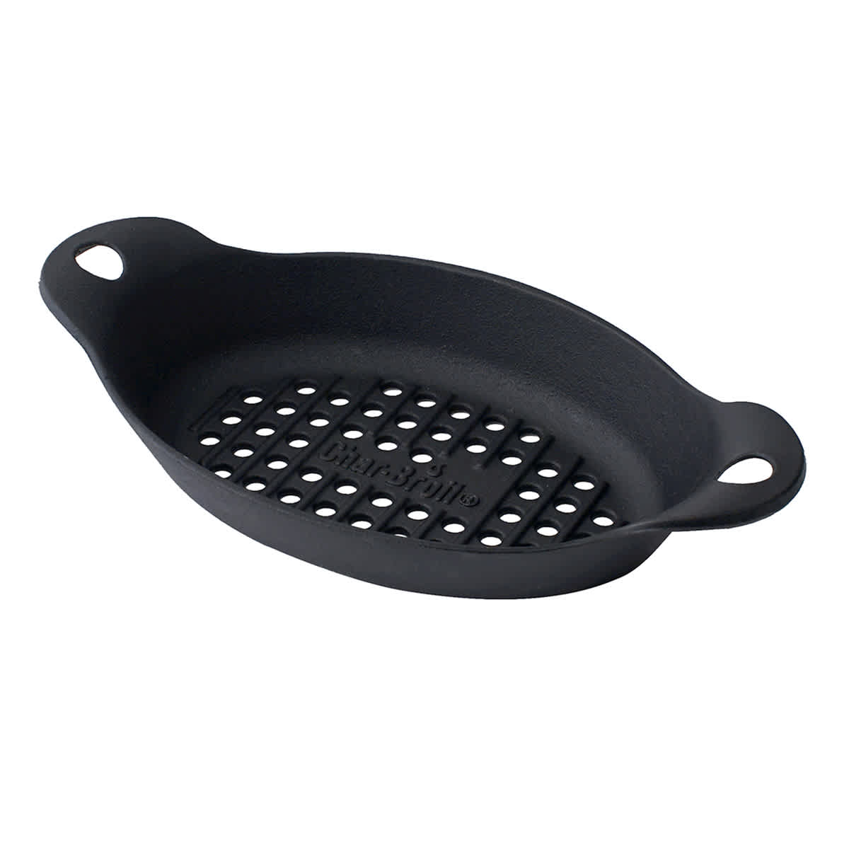 Charbroil Cast Iron Oval Grill Pan