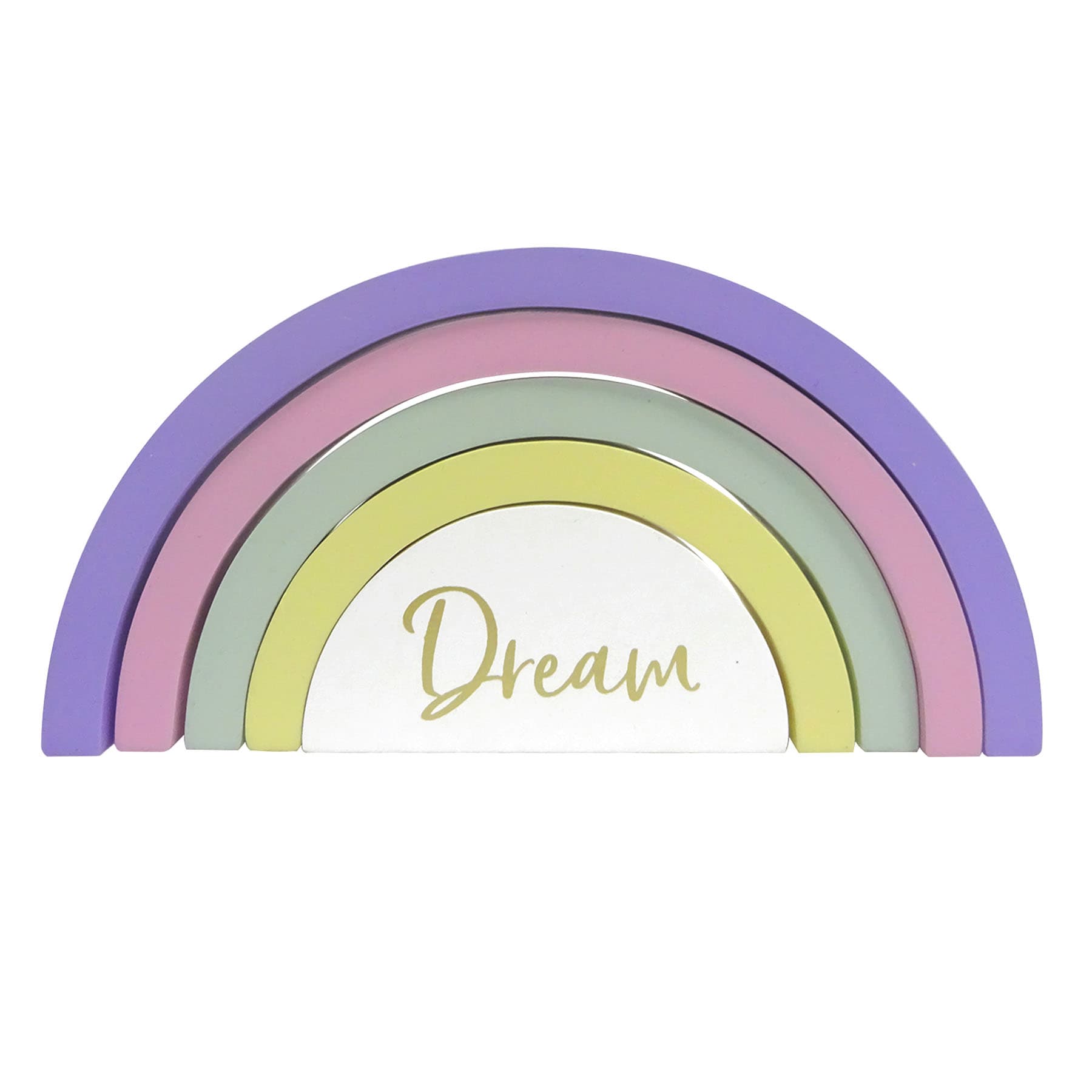 Tiny Dreamers Dream Rainbow Sign, 8x4
