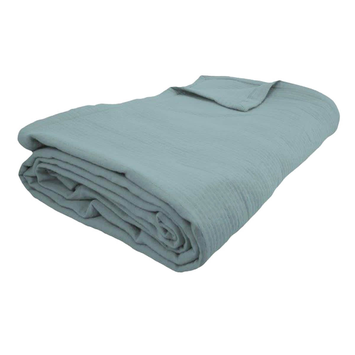 Honeyblom 3-Piece Green Dash Matelasse Coverlet Set, King