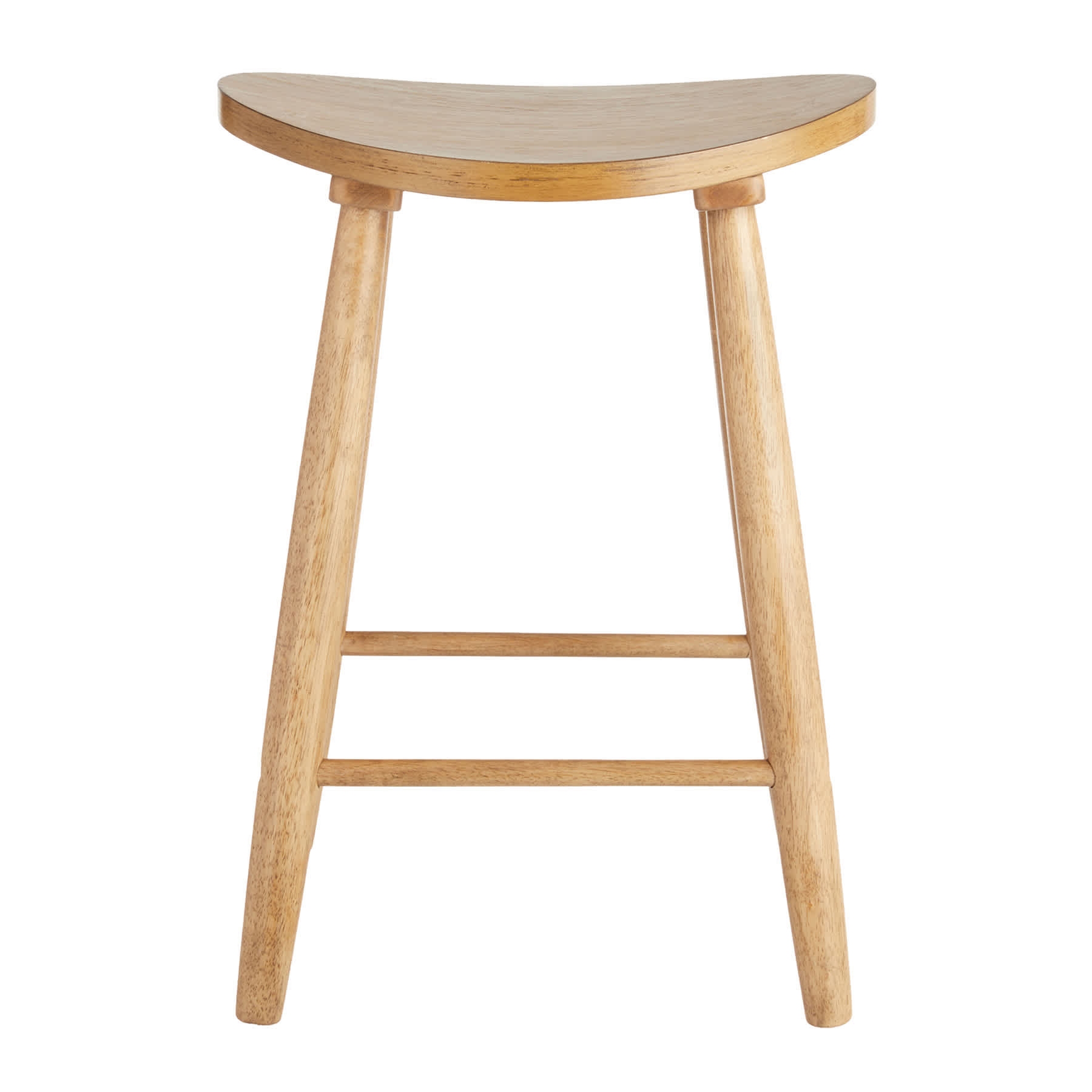 Honeybloom Hayley Counter Stool, Rustic Natural Finish