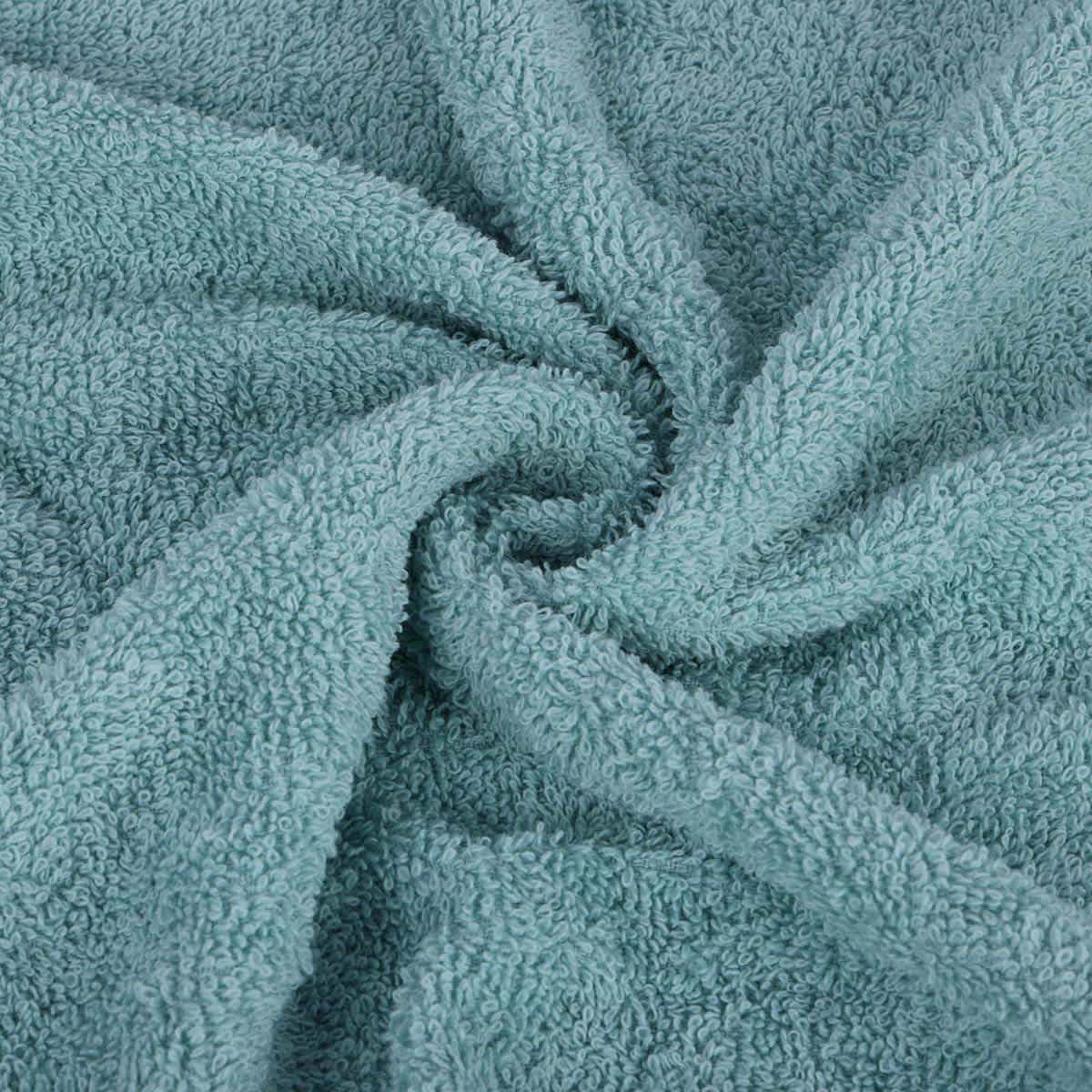 Essential Solid Turquoise Washcloth, 13"