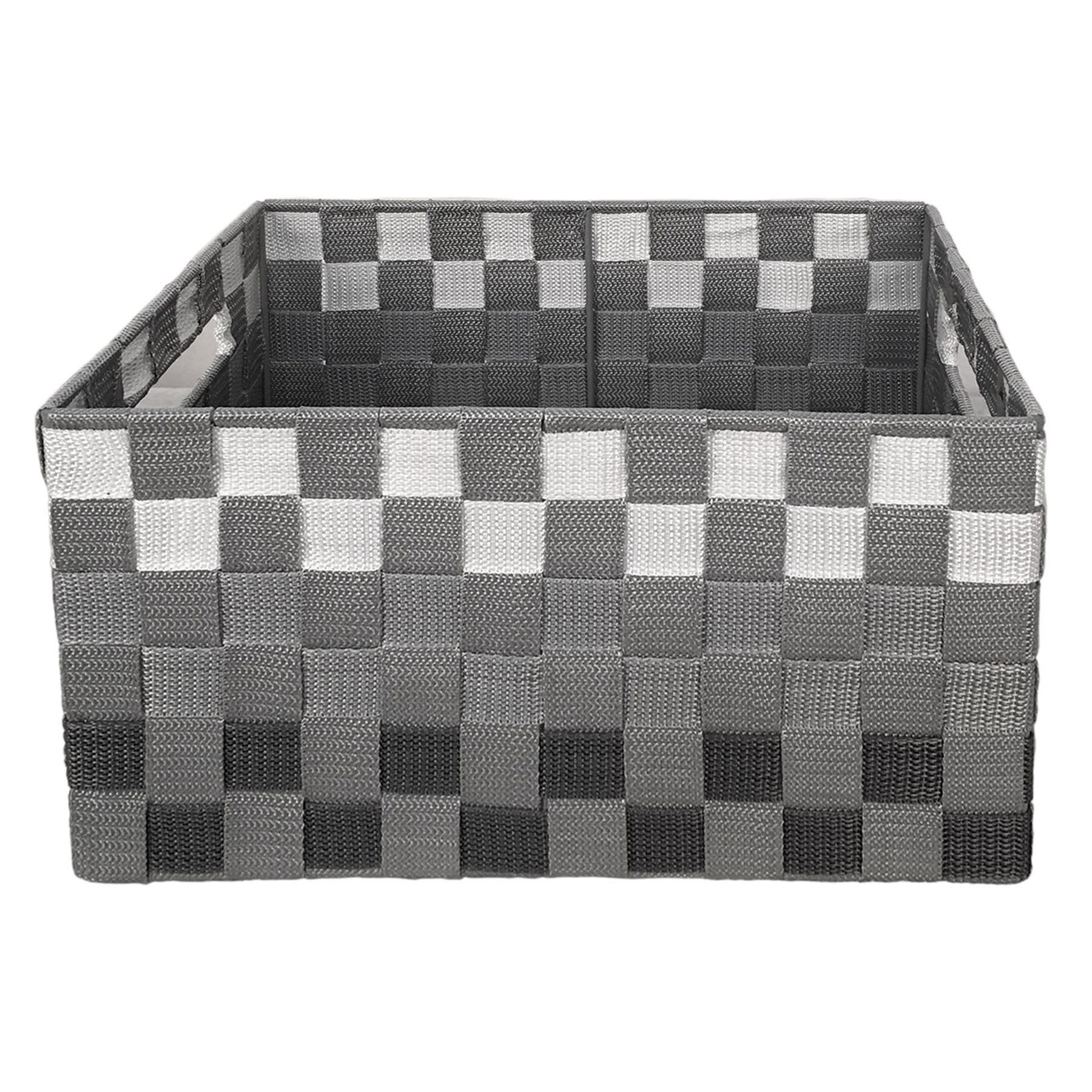 Grey Ombre Storage Basket, Small