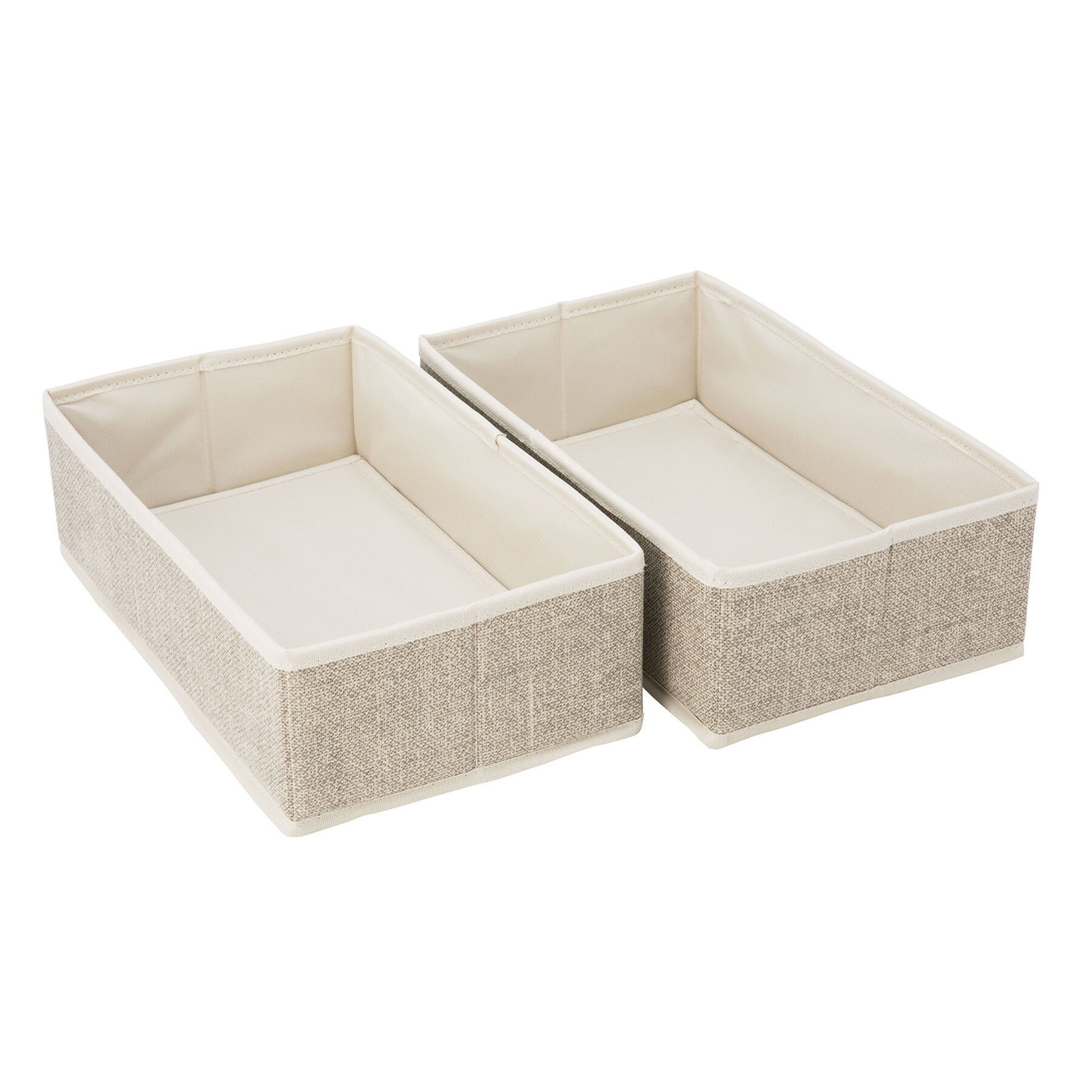 2-Pack Rectangle Drawer Organizers