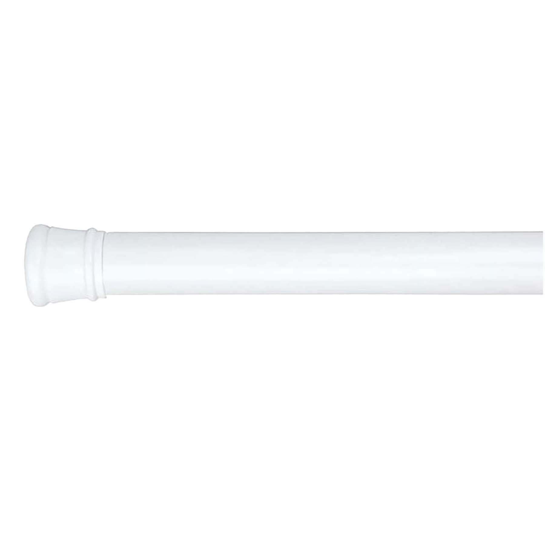White Metal Tension Rod, 41-76"
