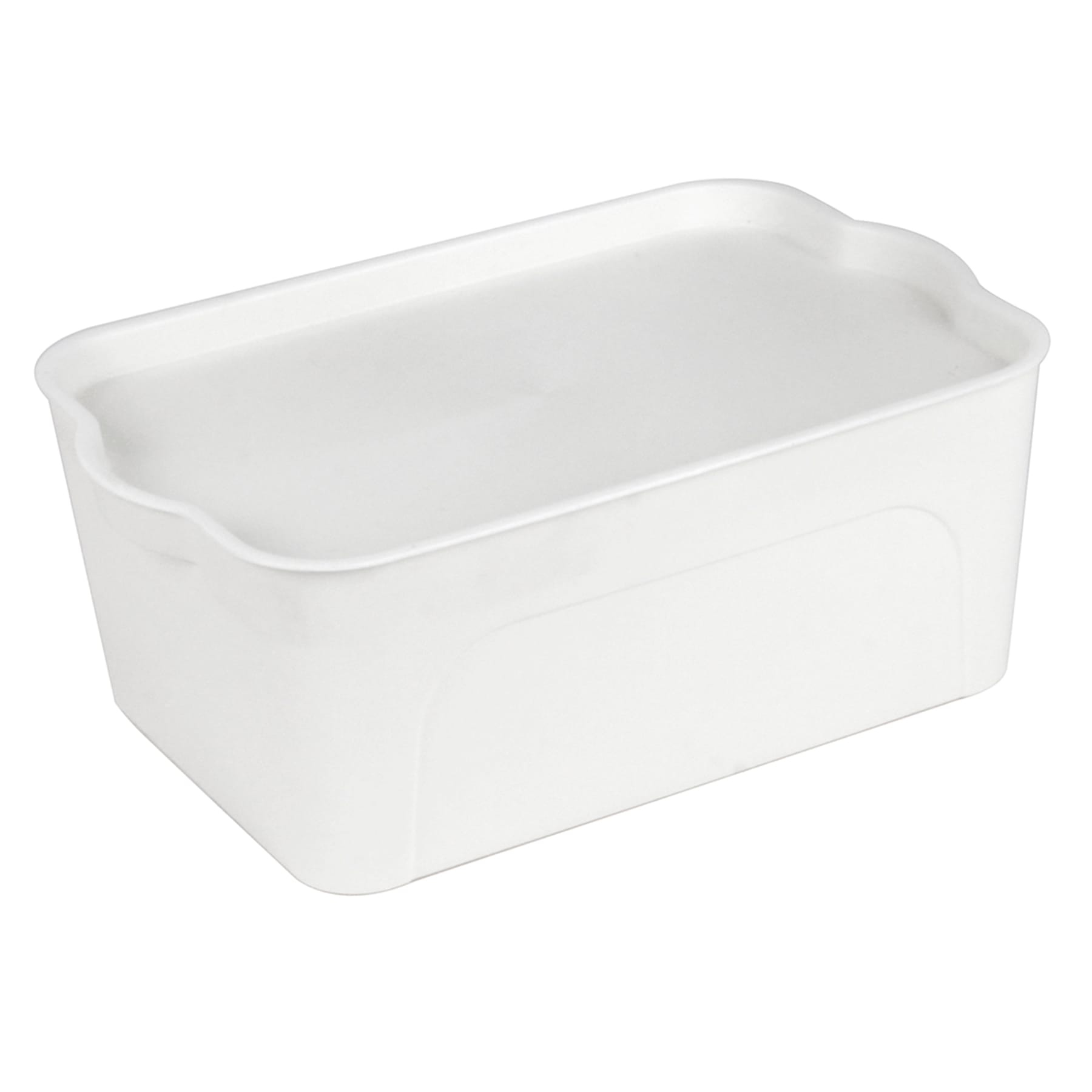 White Storage Container, Small