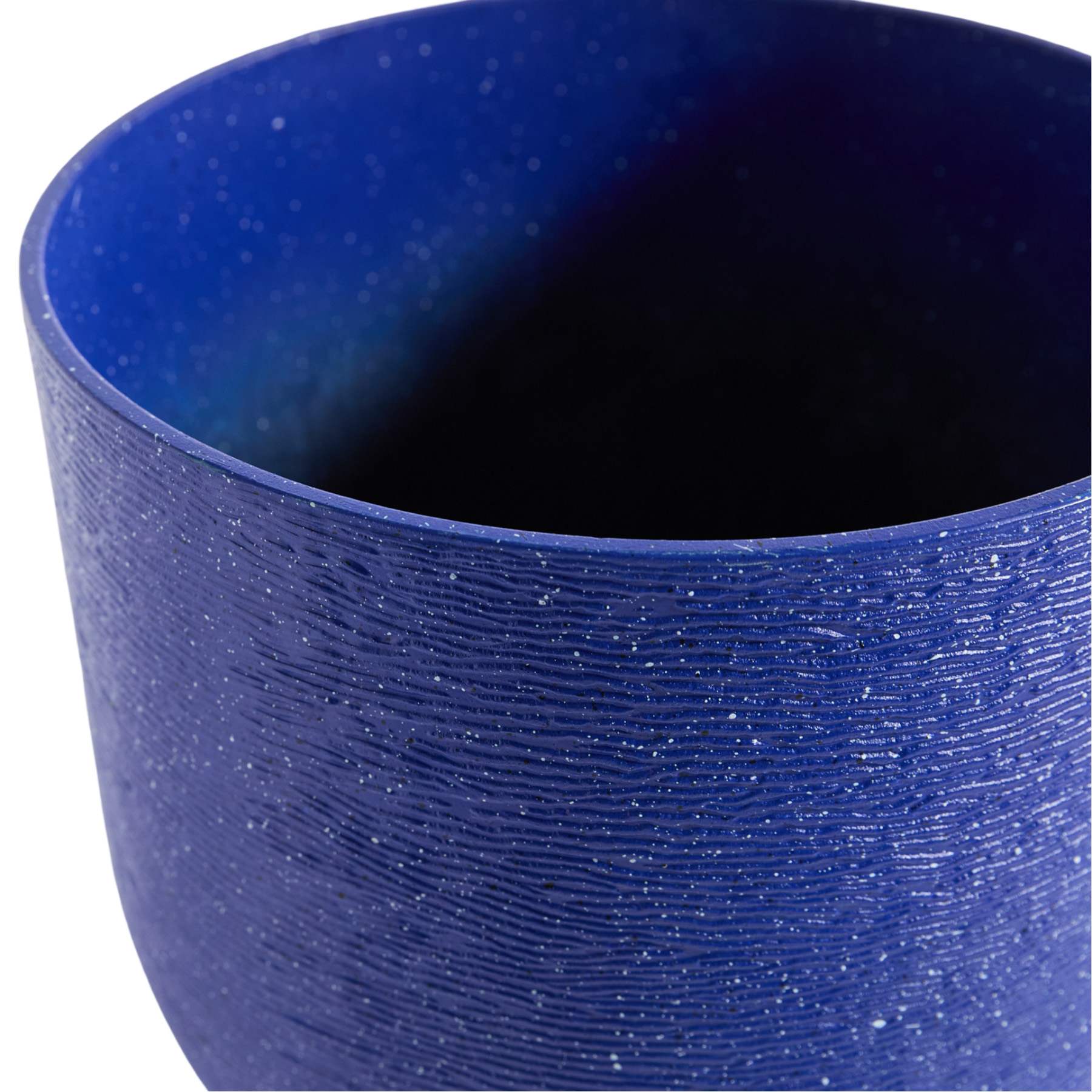 Sunny Club Blue Planter, 16"