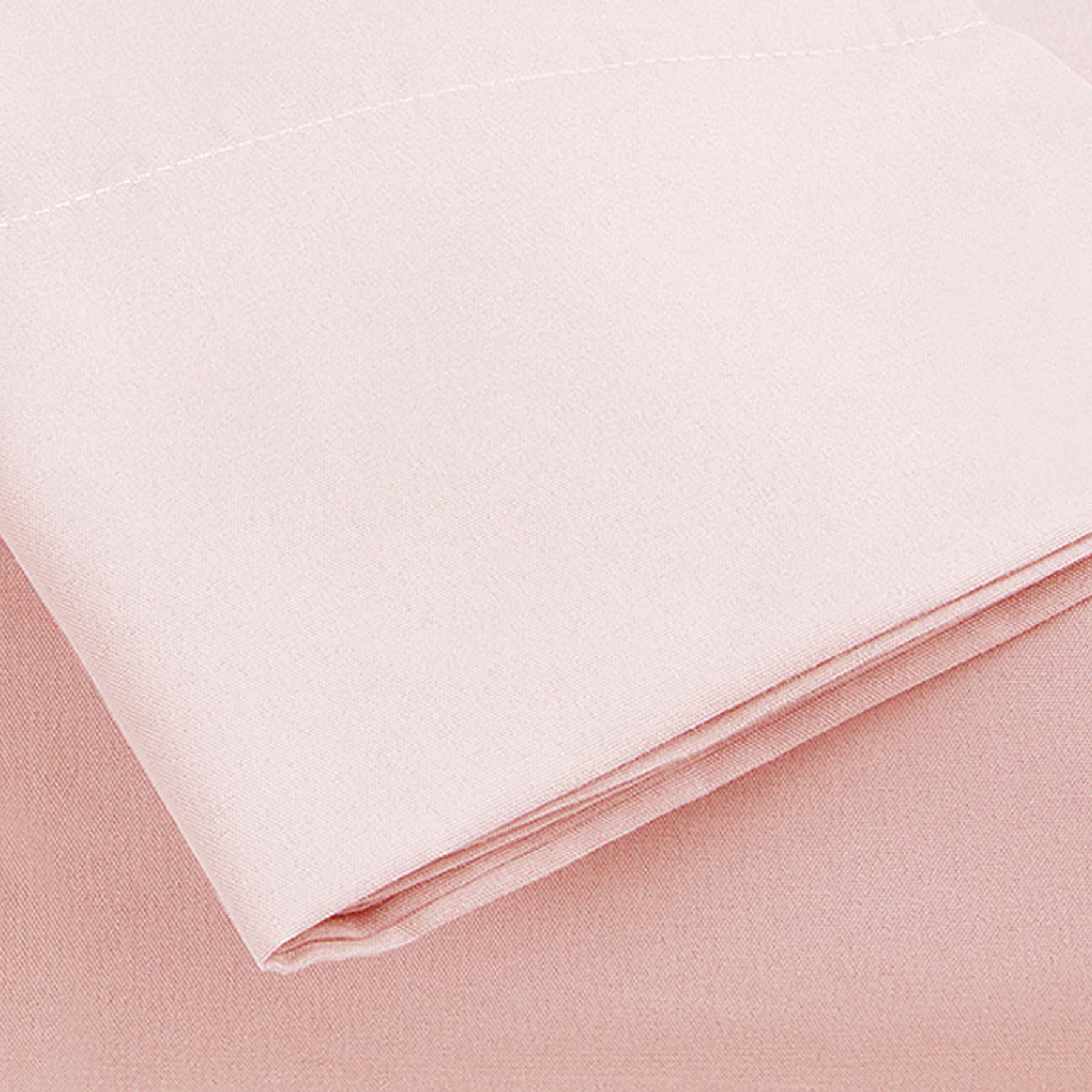 4-Piece Pink Cooling Microfiber Sheet Set, King