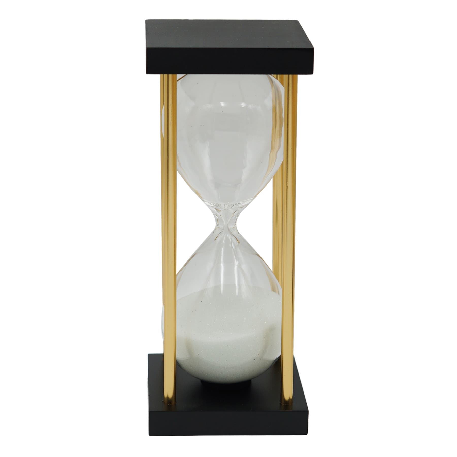 Clear Glass Hourglass, 5.5"