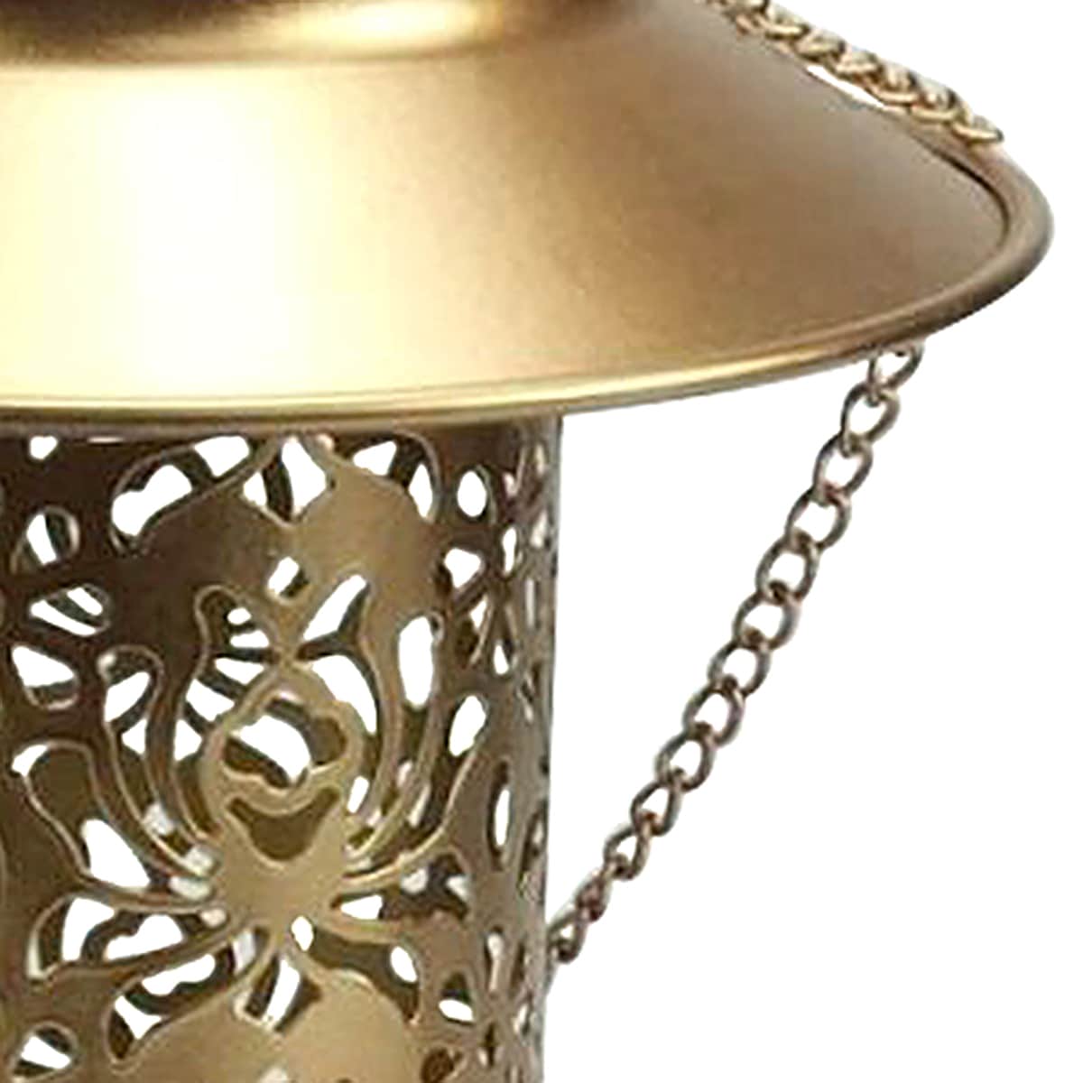Bronze Solar Mesh Bird Feeder, 8"