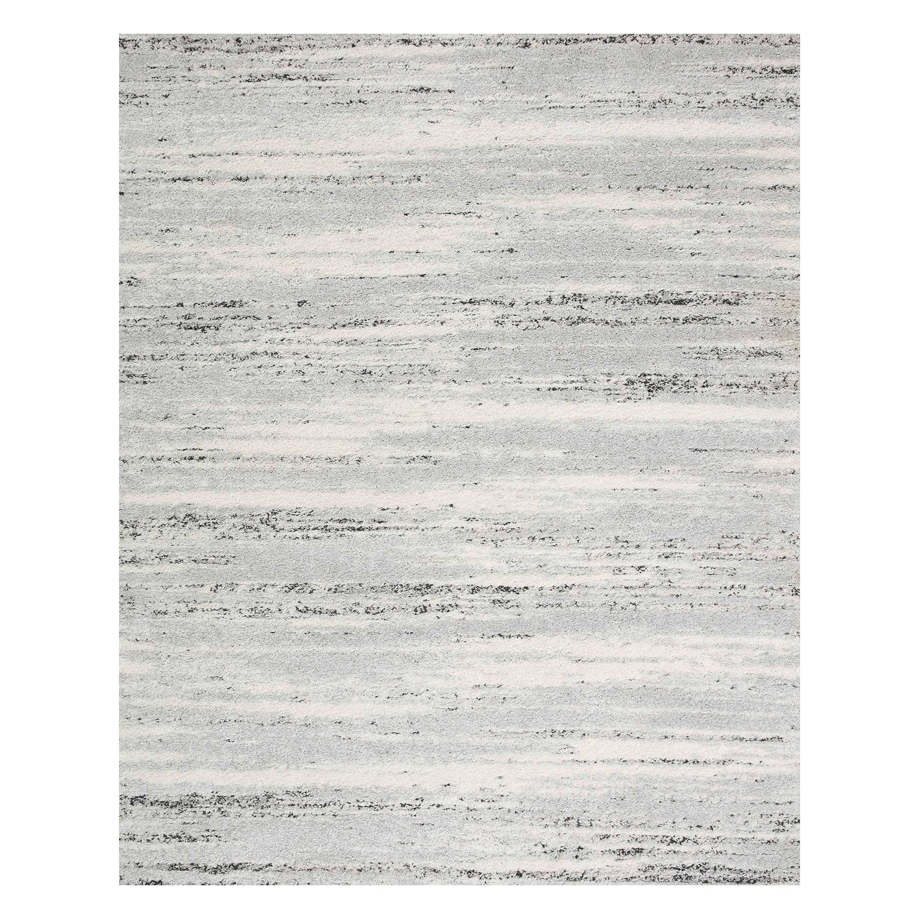 (B808) Boulder Ivory & Grey Accent Rug, 4x6