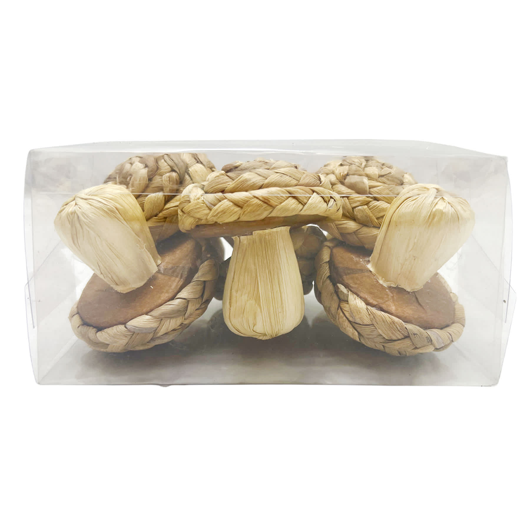 Honeybloom 6-Piece Woven Mushrooms in Box