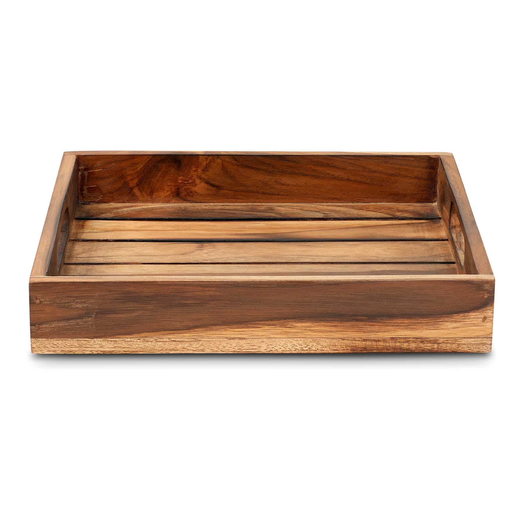 Square Wood Nesting Tray, 10"