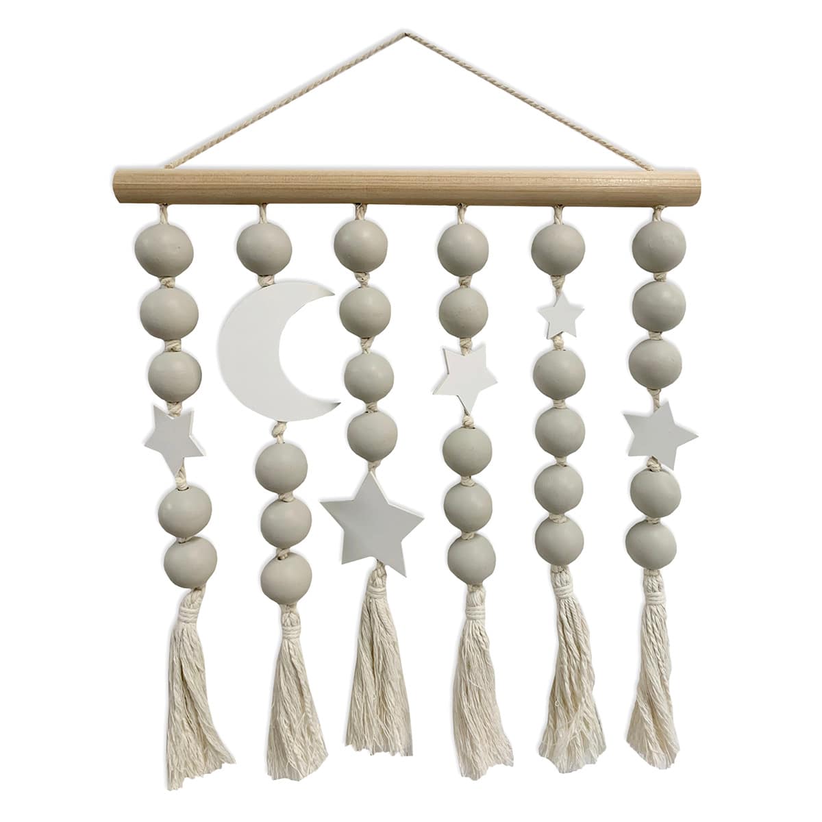 Star & Moon Hanging Beads, 18x16