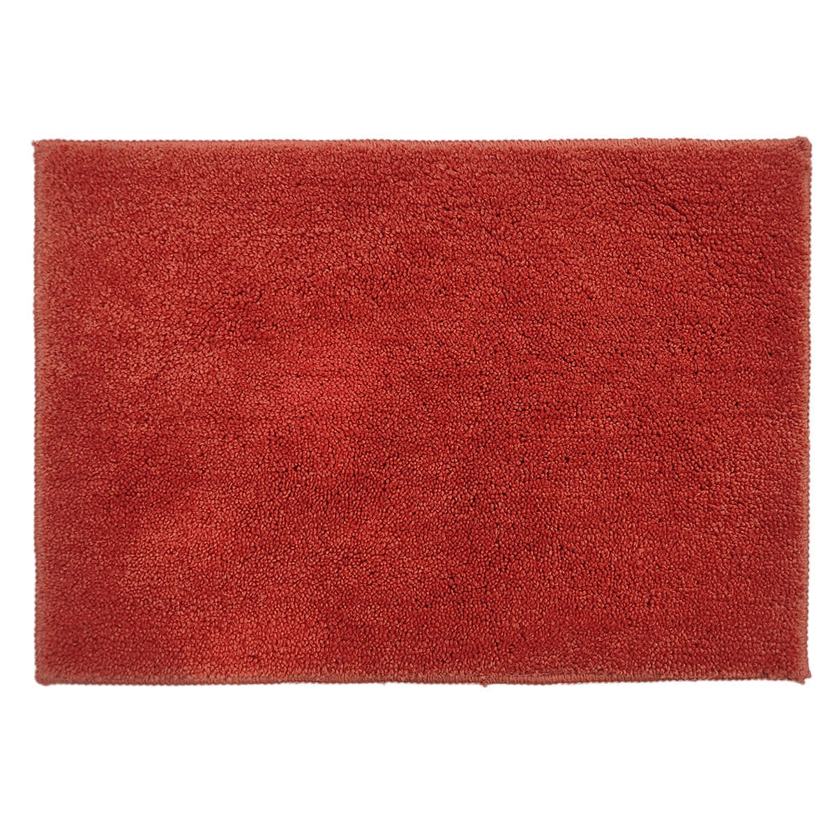 Essential Cut Pile Terracotta Bath Rug, 17x24