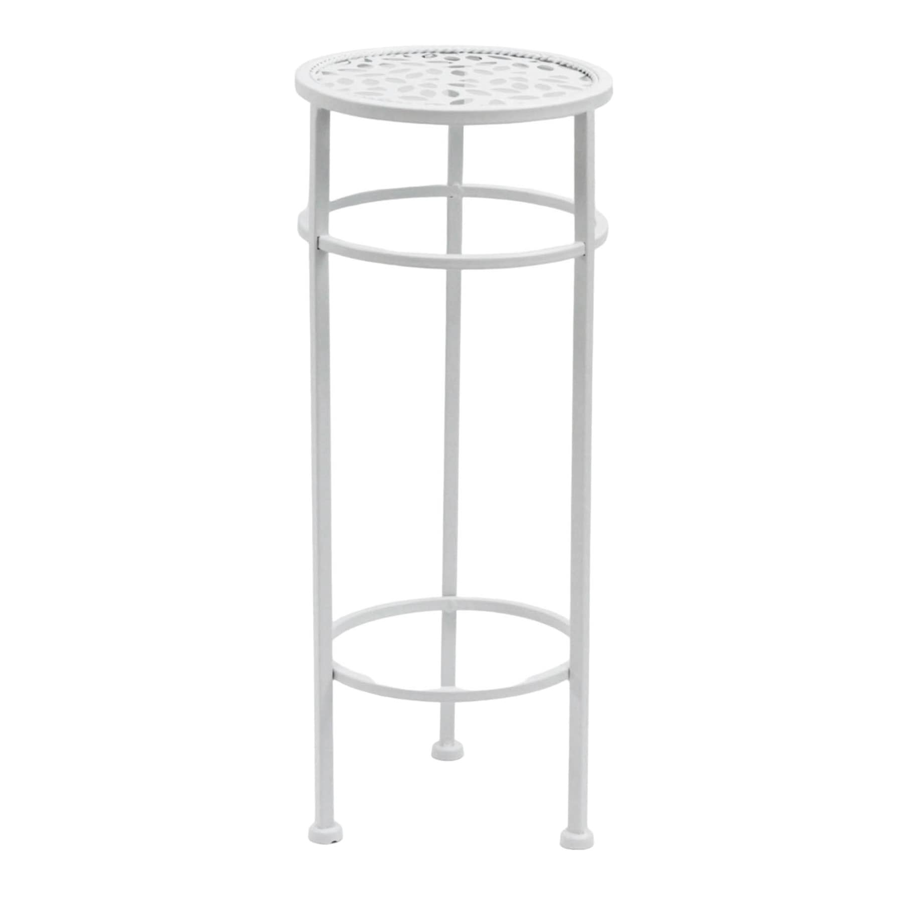 Harper White Plant Stand, Small