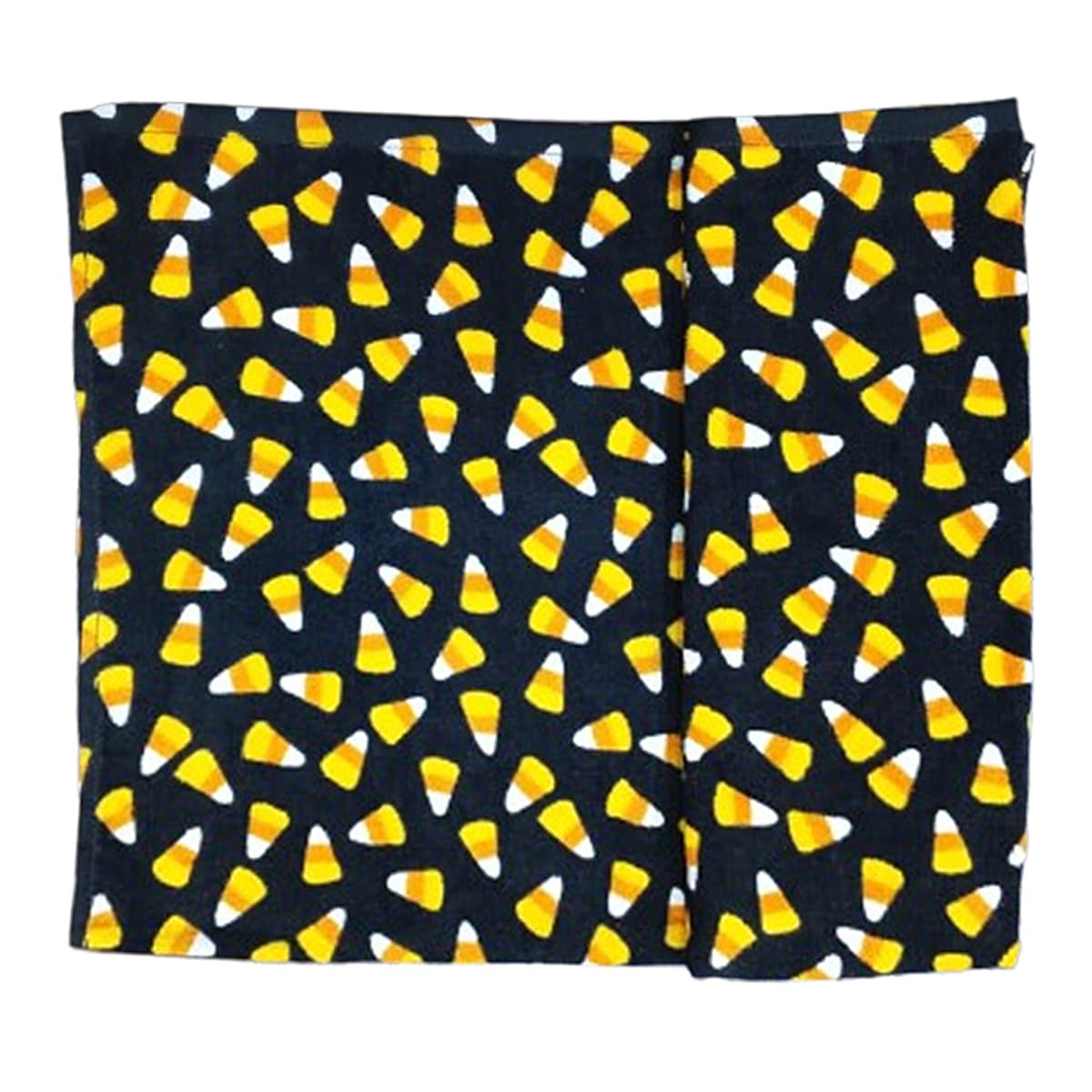 Happy Haunting 2-Pack Happy Haunting Printed Candy Corn Hand Towels