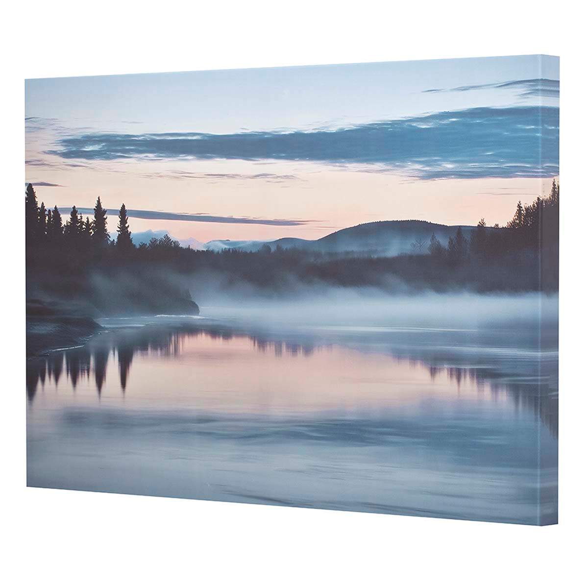 Ty Pennington Lake Landscape Canvas Wall Art, 30x20