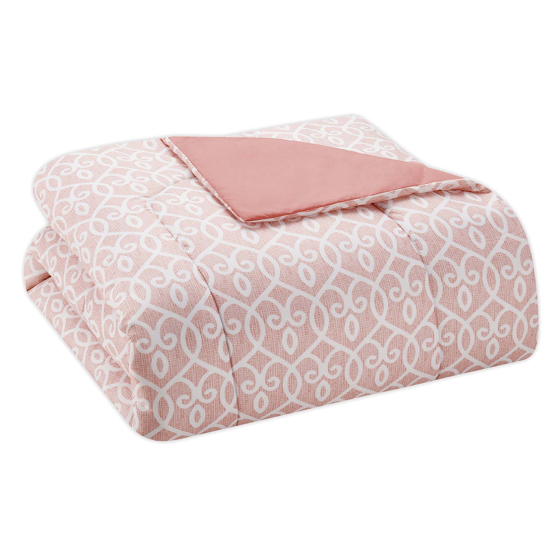 6-Piece Jenna Rose Lattice Essential Comforter Set, Twin
