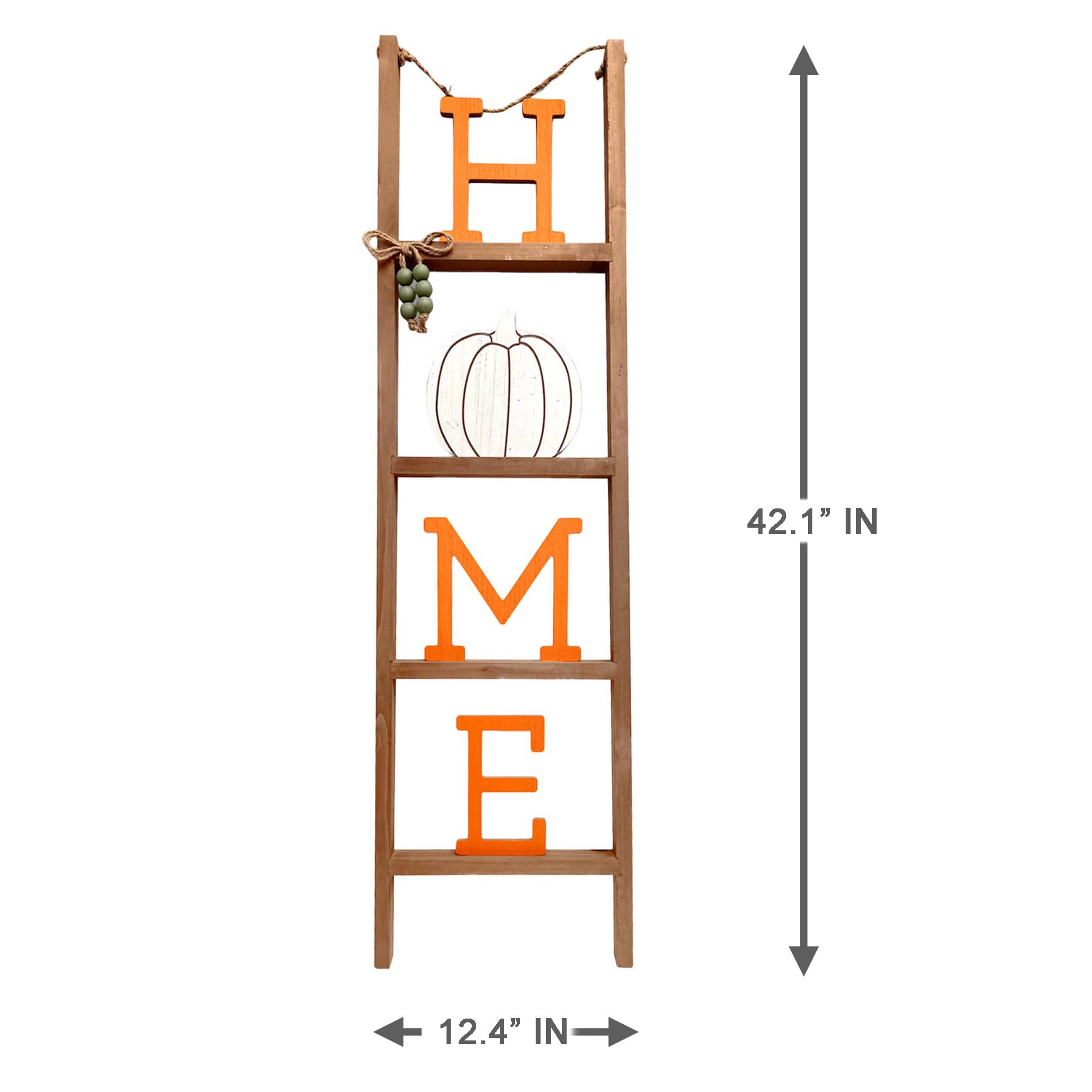 Homespun Harvest Home Ladder Leaner, 42"