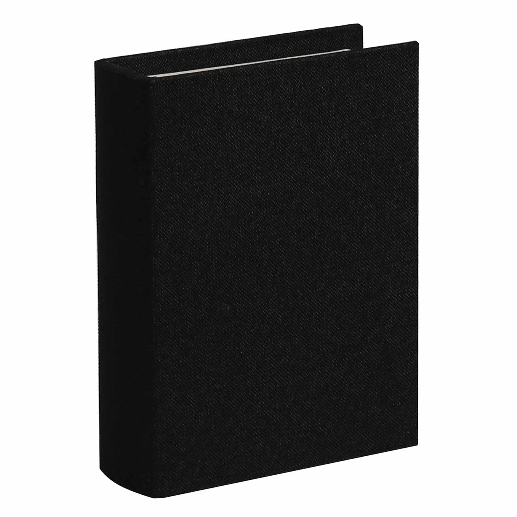 Black Linen Book Box, 11"