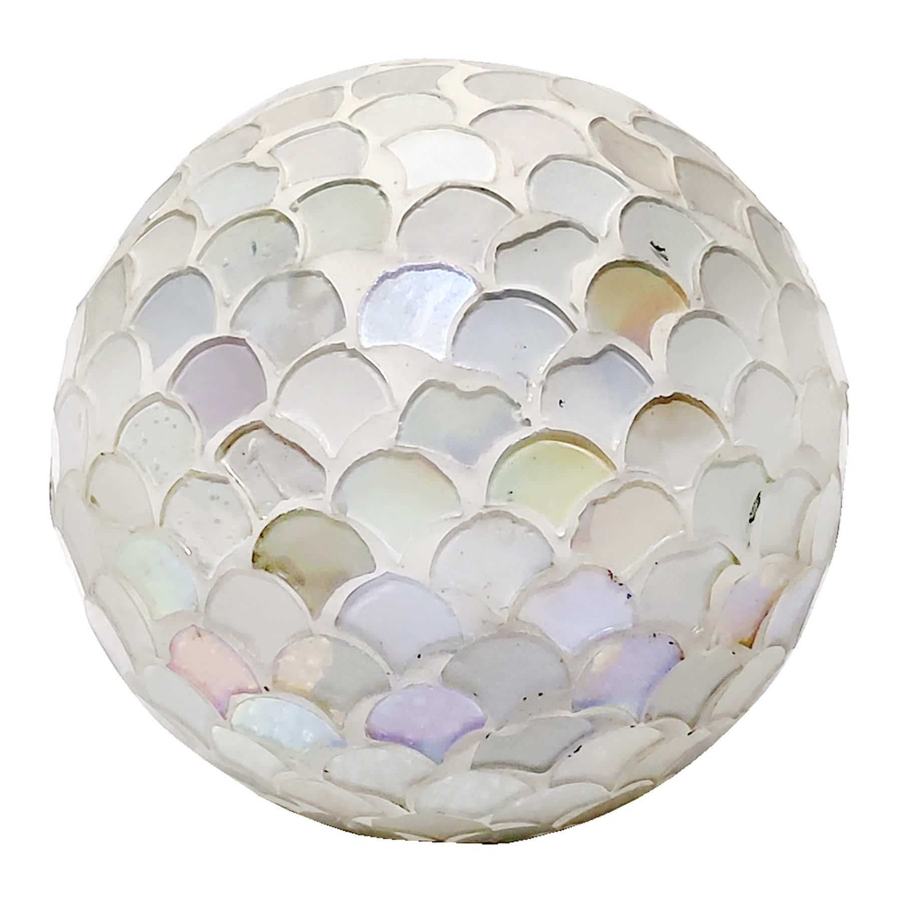 Tracey Boyd Pearl Chalet Mosaic Orb, 4"