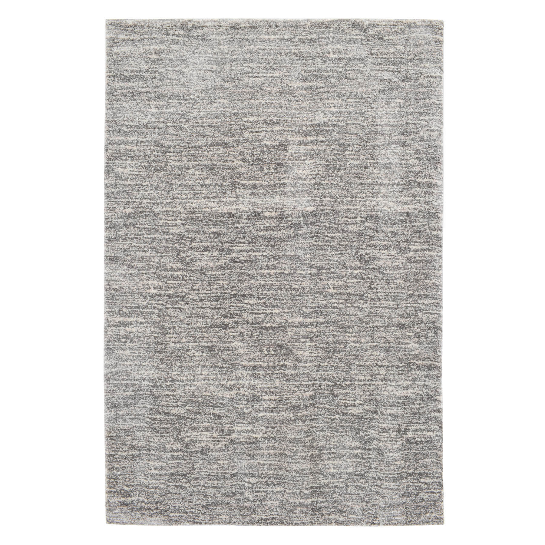 (A453) Crosby St. Raymond Grey Dense Ultra Soft Area Rug, 5x8