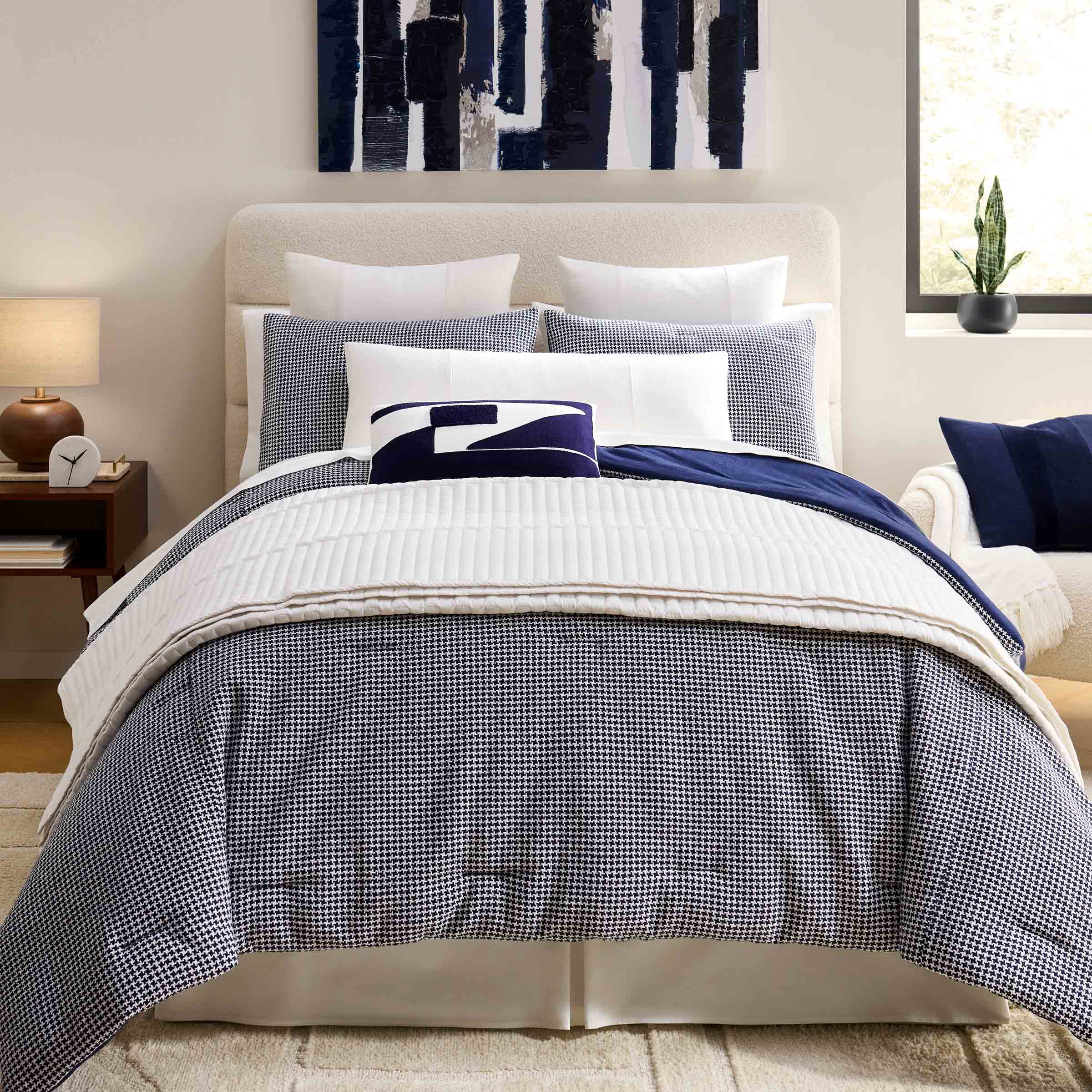 Crosby St. Blue & White Bedding Set