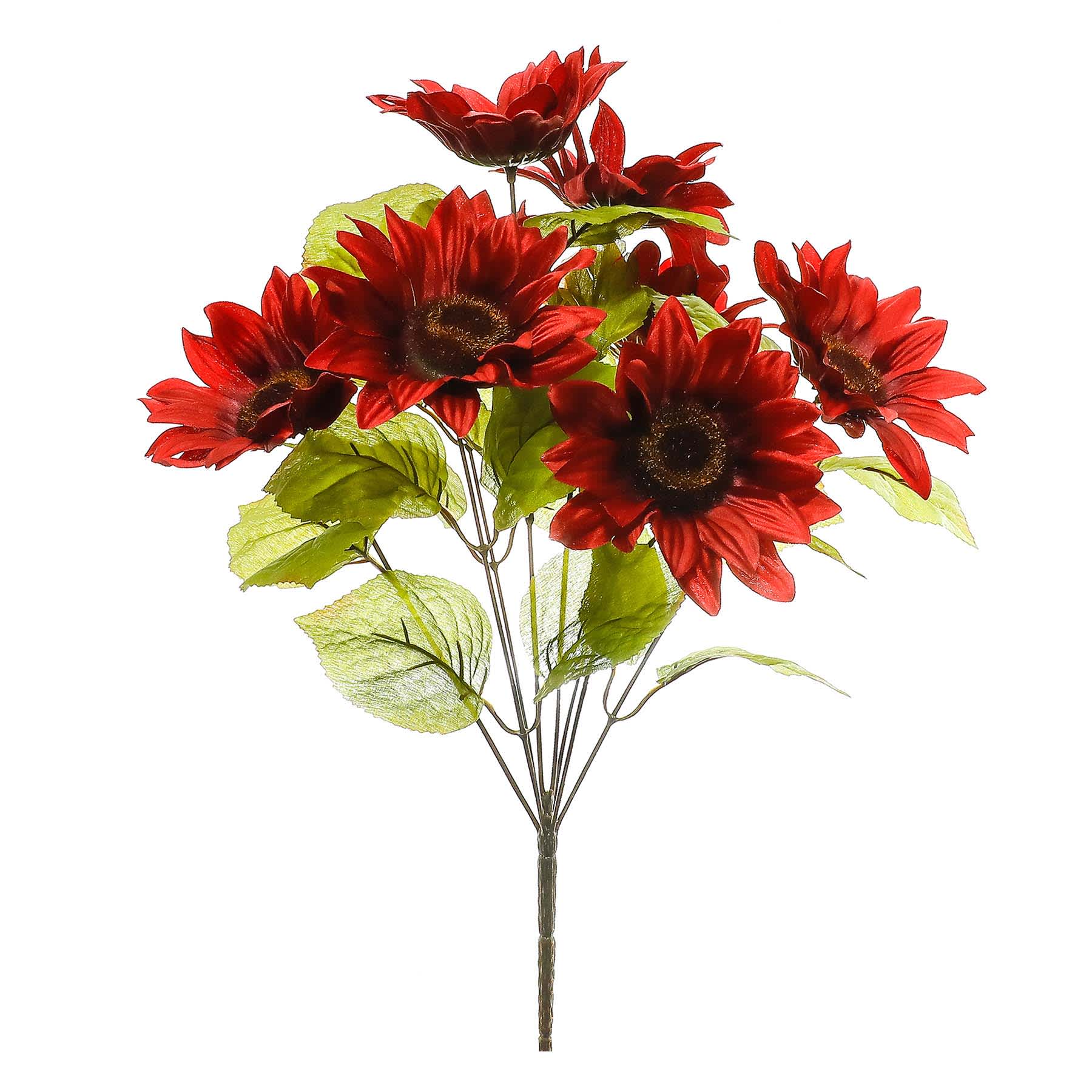 Grim Garden Sunflower Bush Rust, 17"