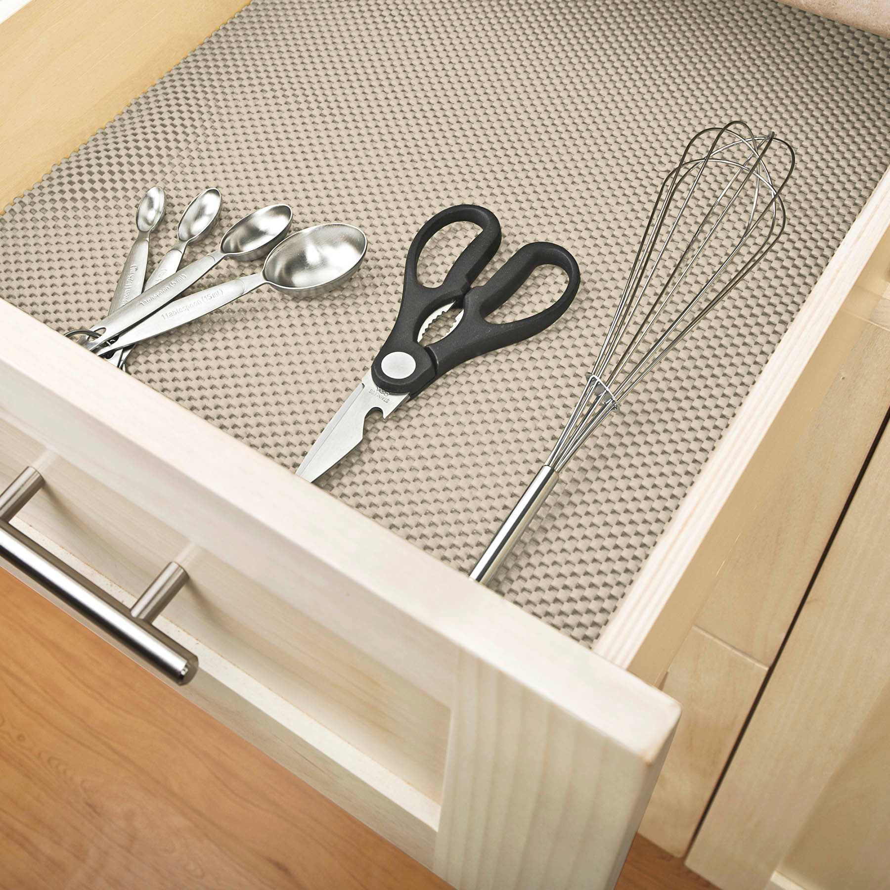 Premium Grip Shelf Liner, Taupe