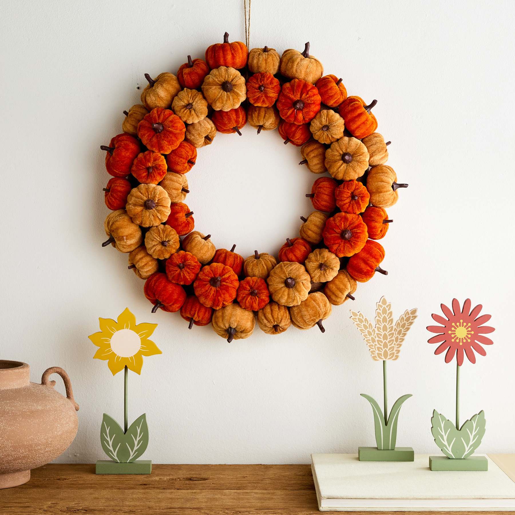 Homespun Harvest Wheat Table Decor, 9.5"