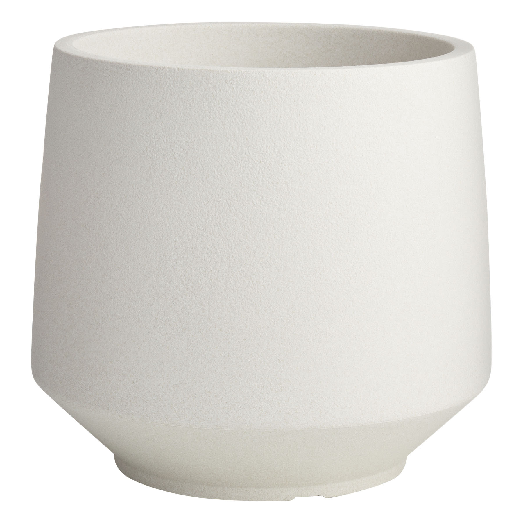 Japi Brut Off-White Outdoor Planter, Medium
