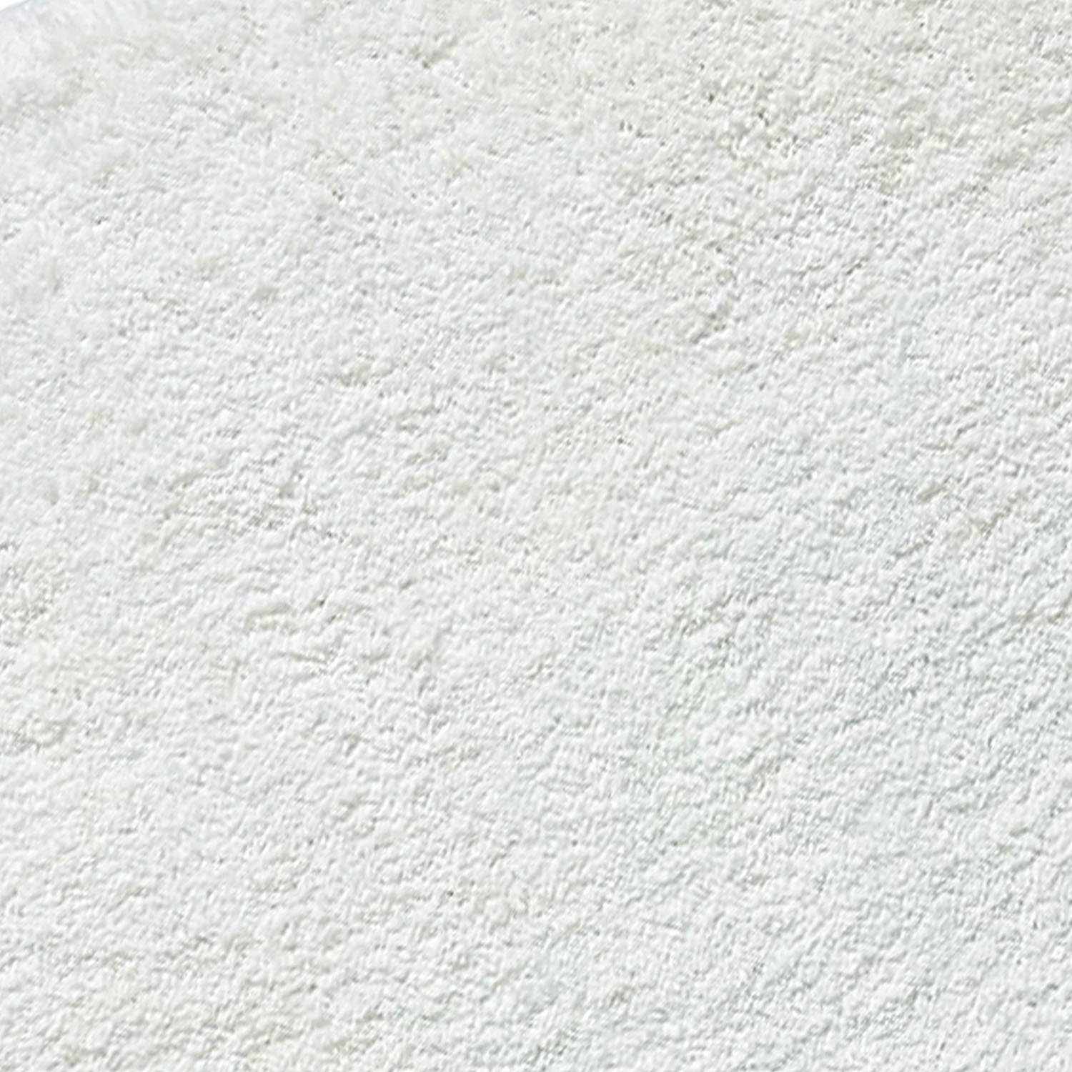 Crosby St. Solid White Bath Rug, 20x30